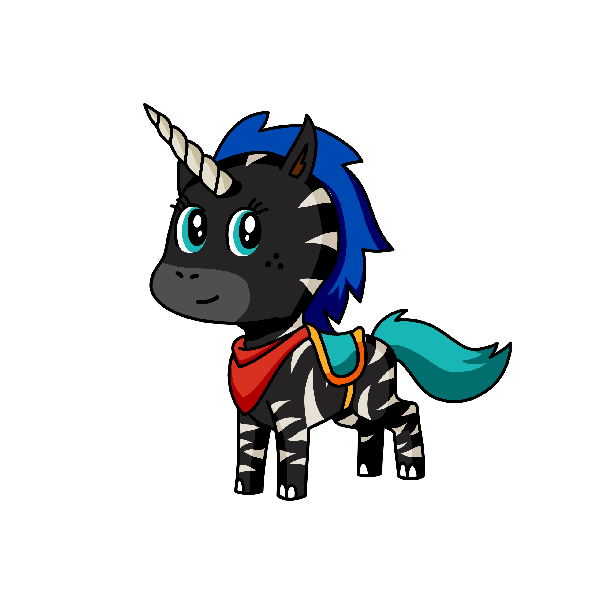 Cotton, the unicorn