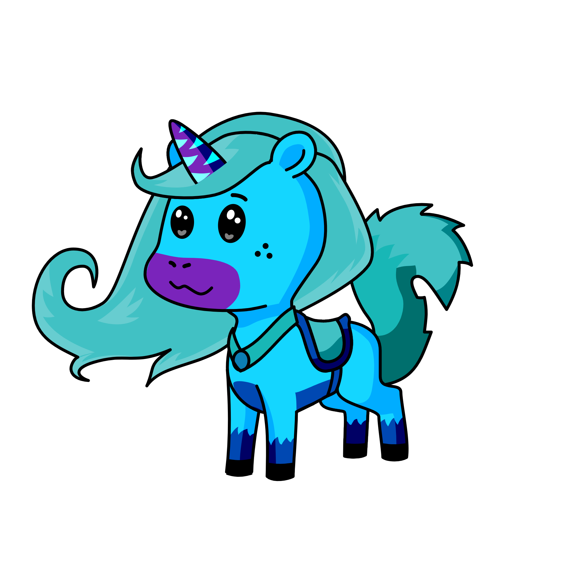snoboll, the unicorn