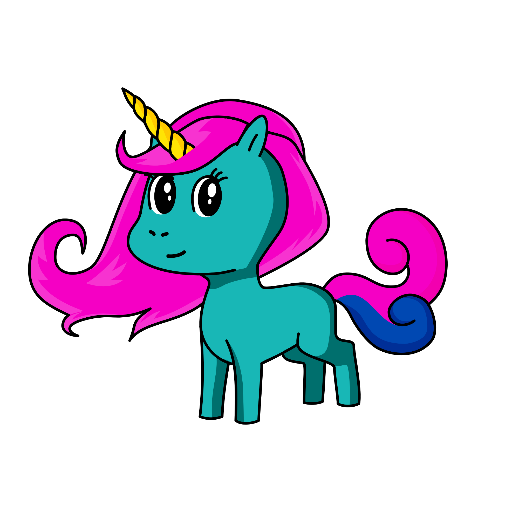 Dawn Spirit, the unicorn