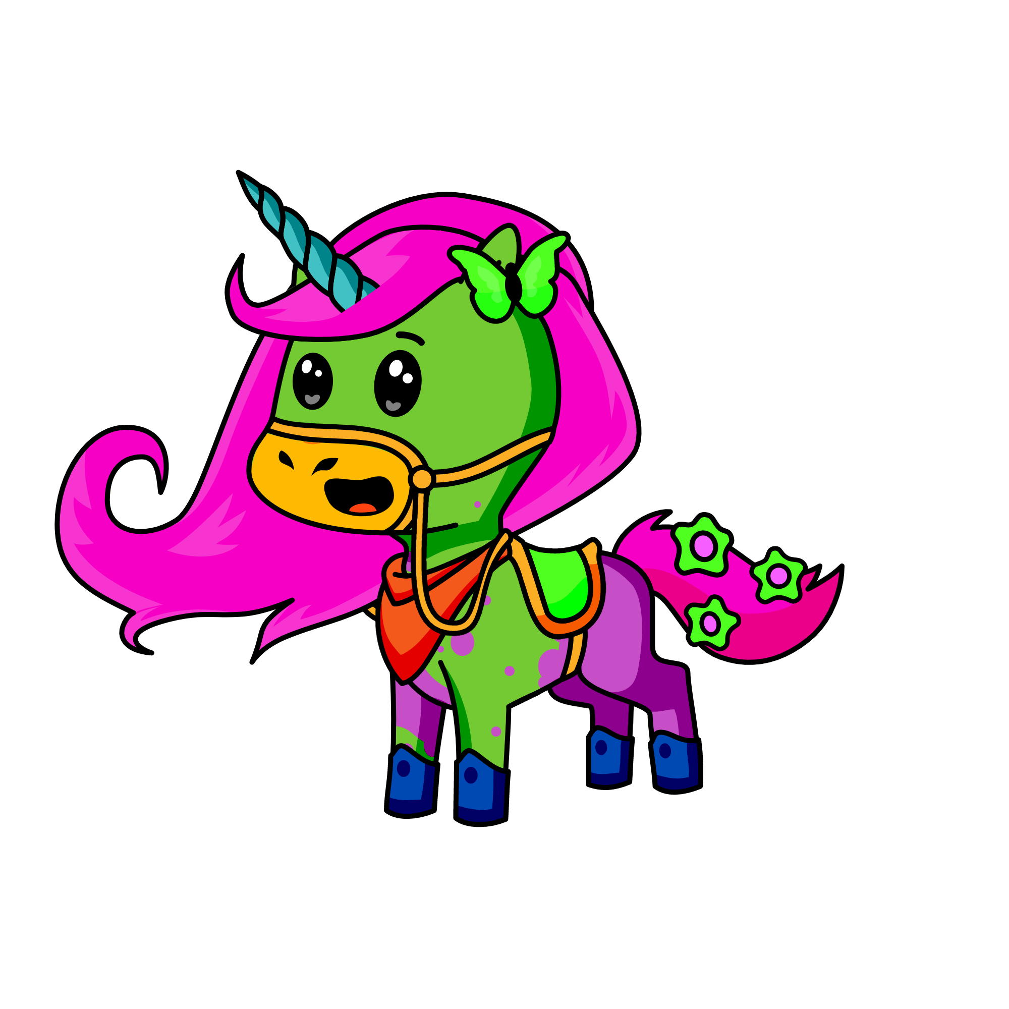 Rose, the unicorn