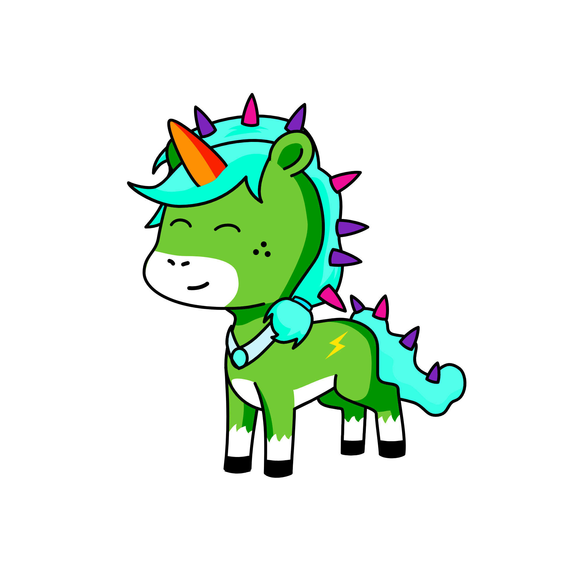 Scarlett, the unicorn