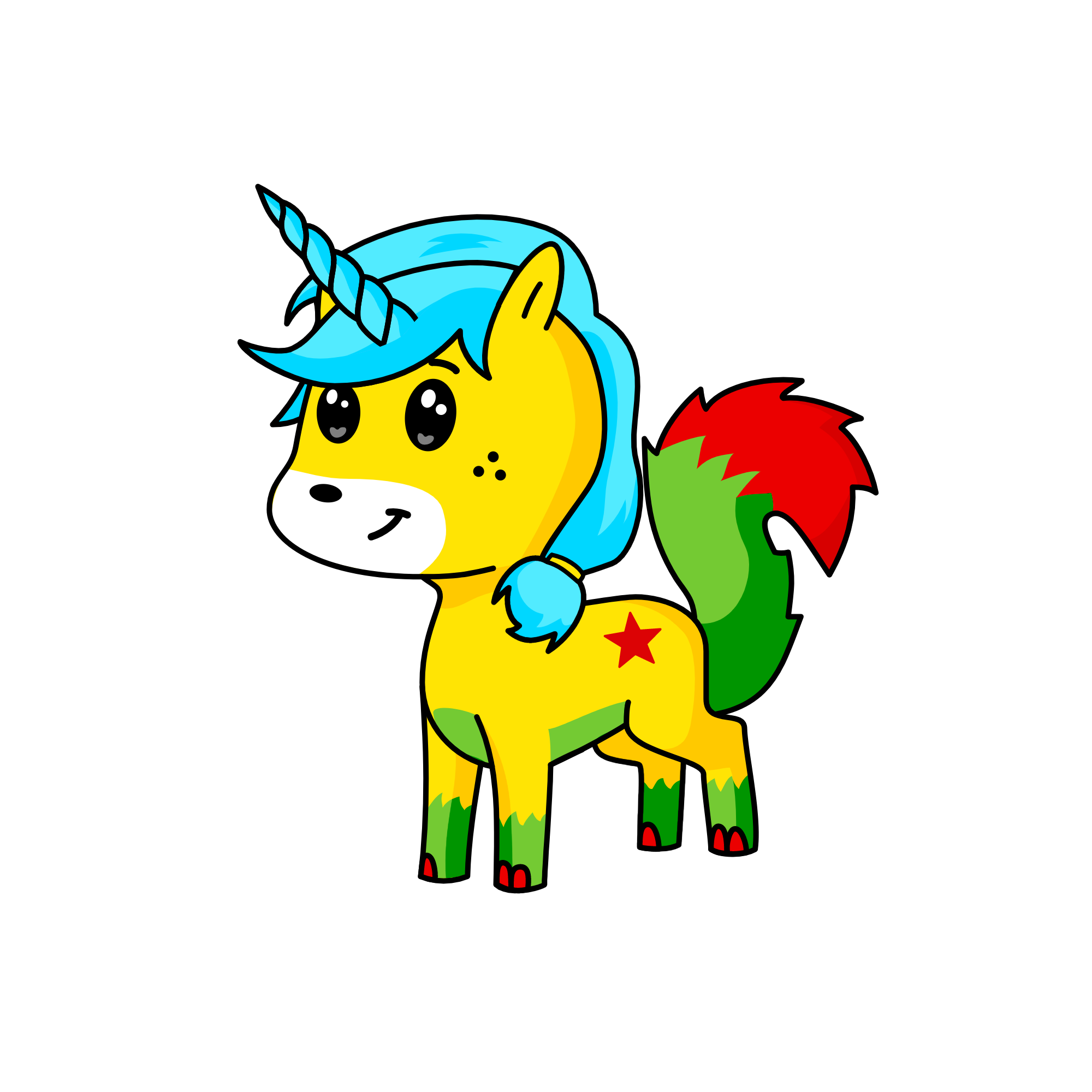 sunny , the unicorn