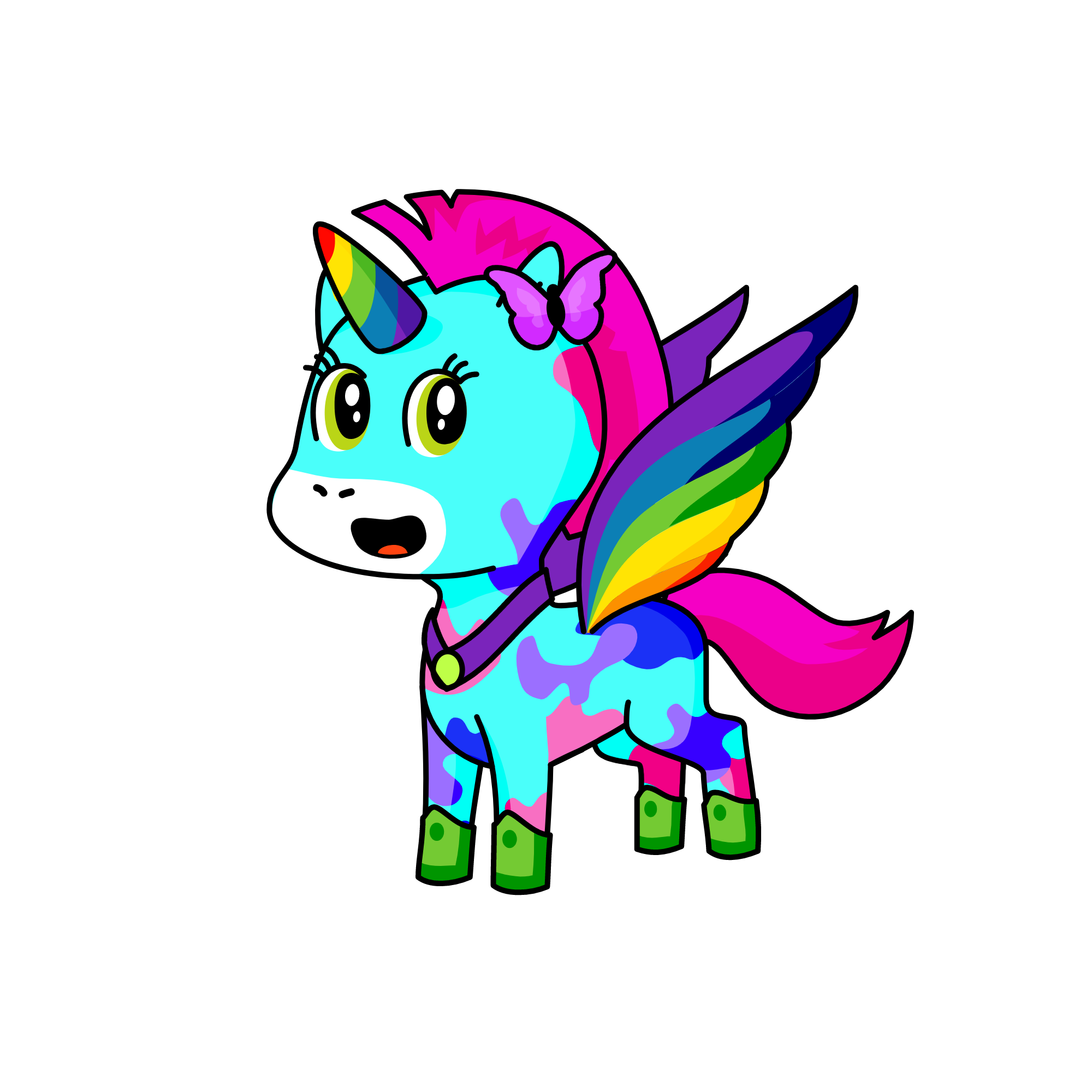 Marinana, the unicorn