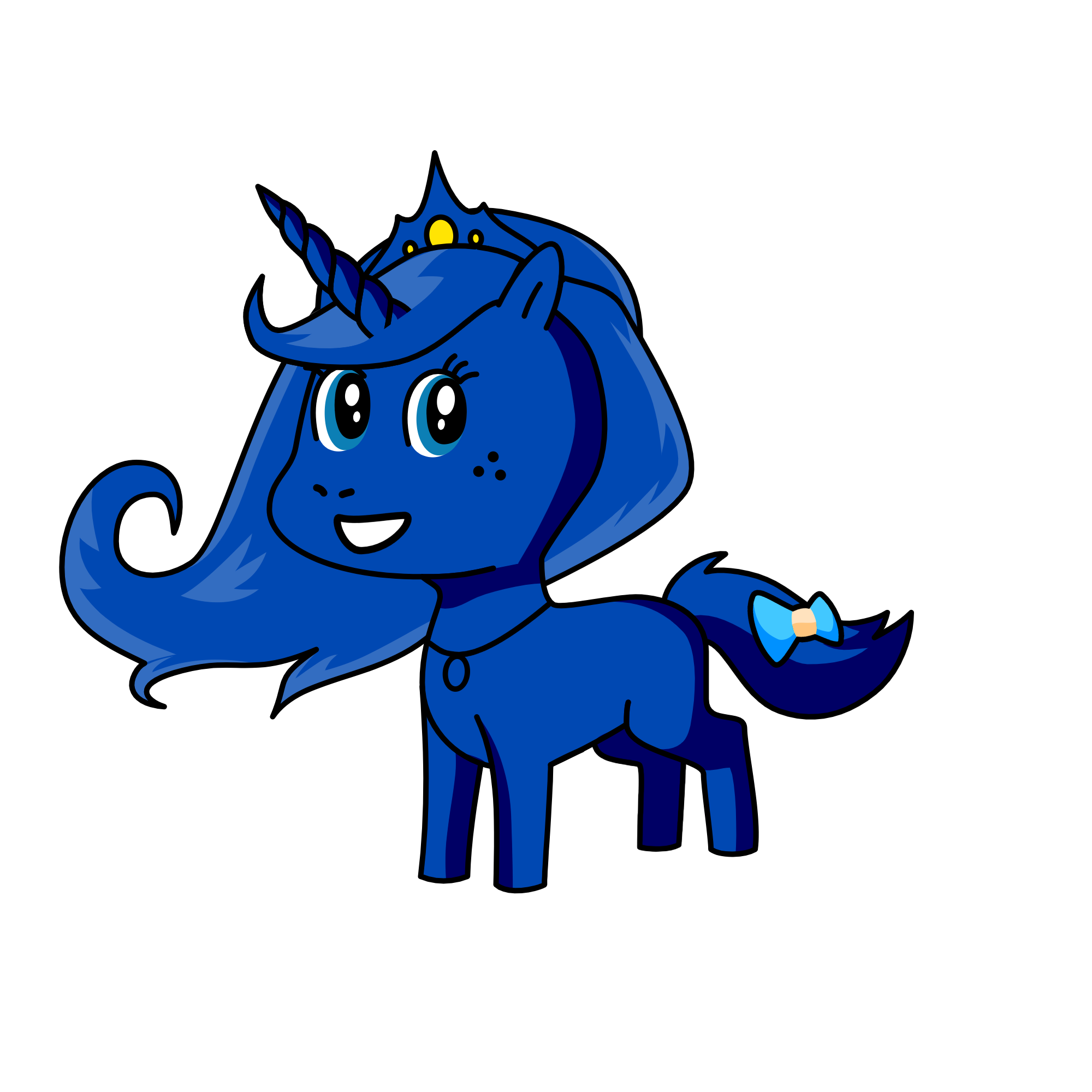 Luna, the unicorn