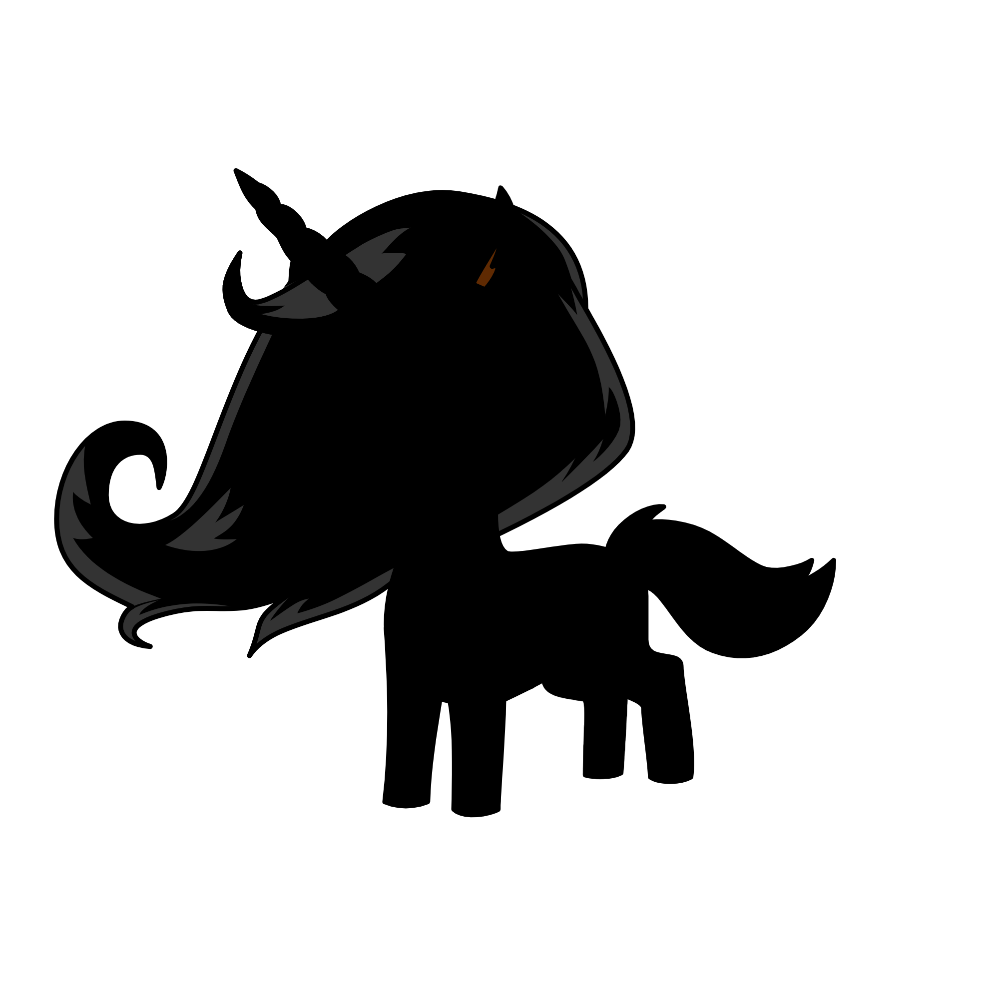 Darkeness, the unicorn