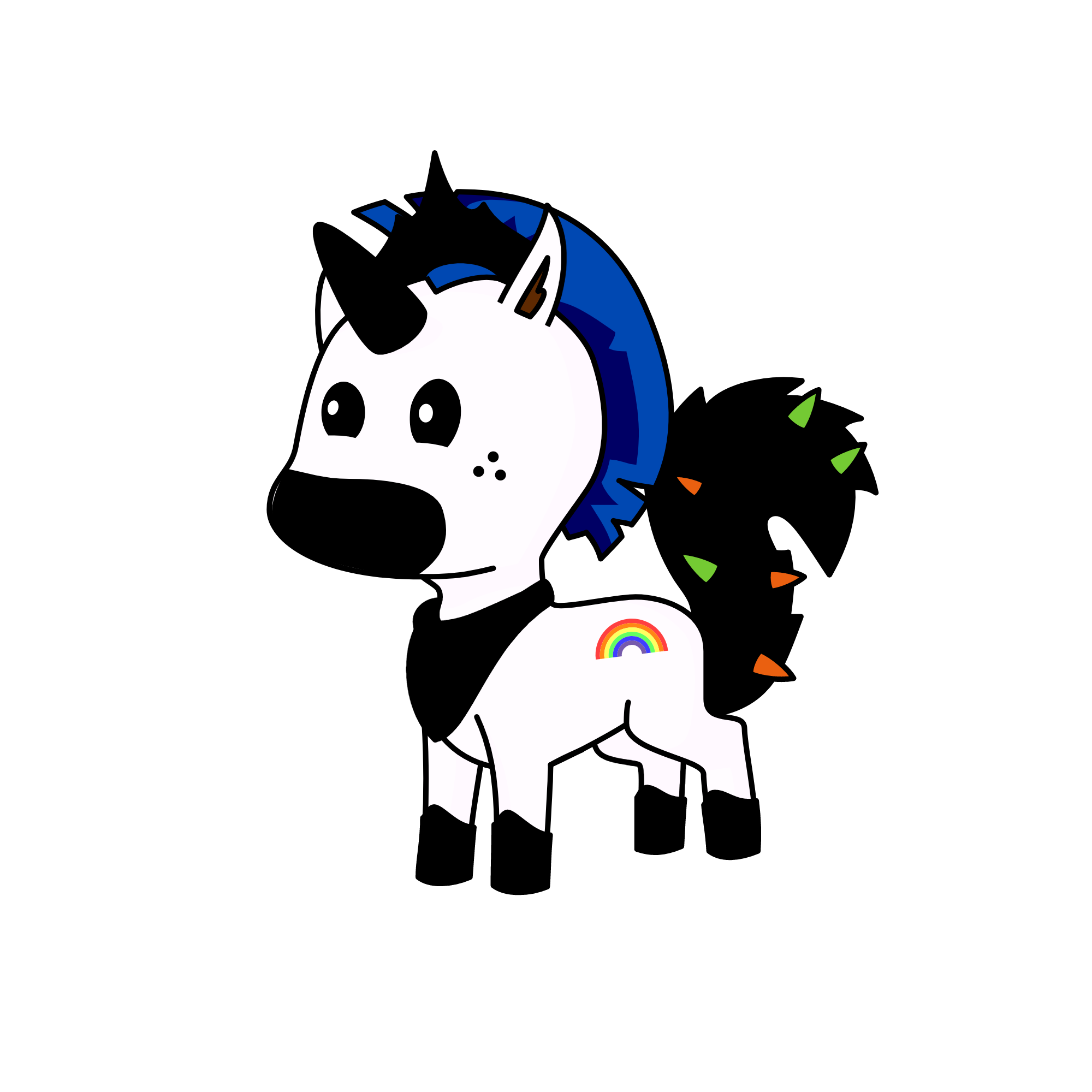 Snowy, the unicorn