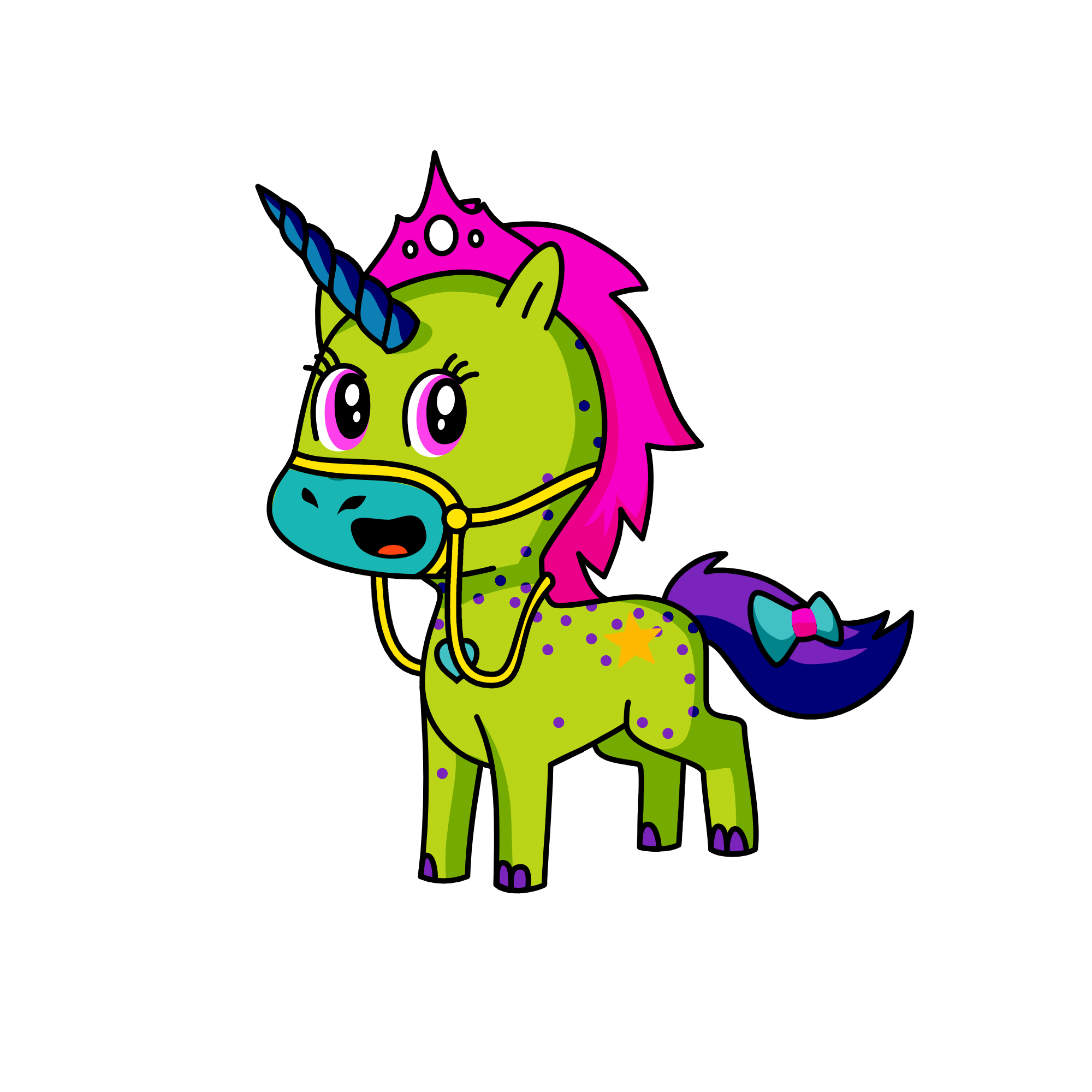 nana, the unicorn