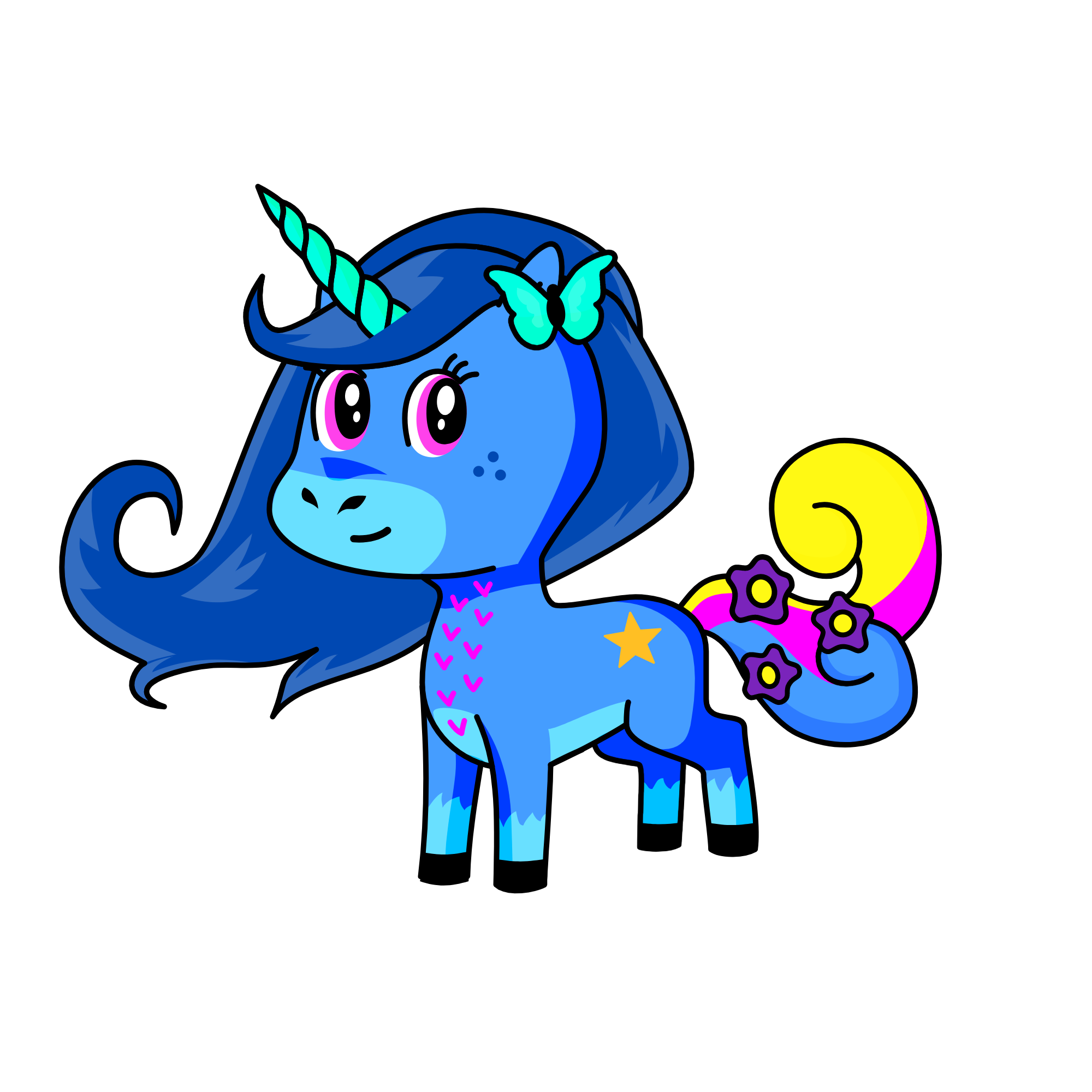 ÁGUANTE., the unicorn