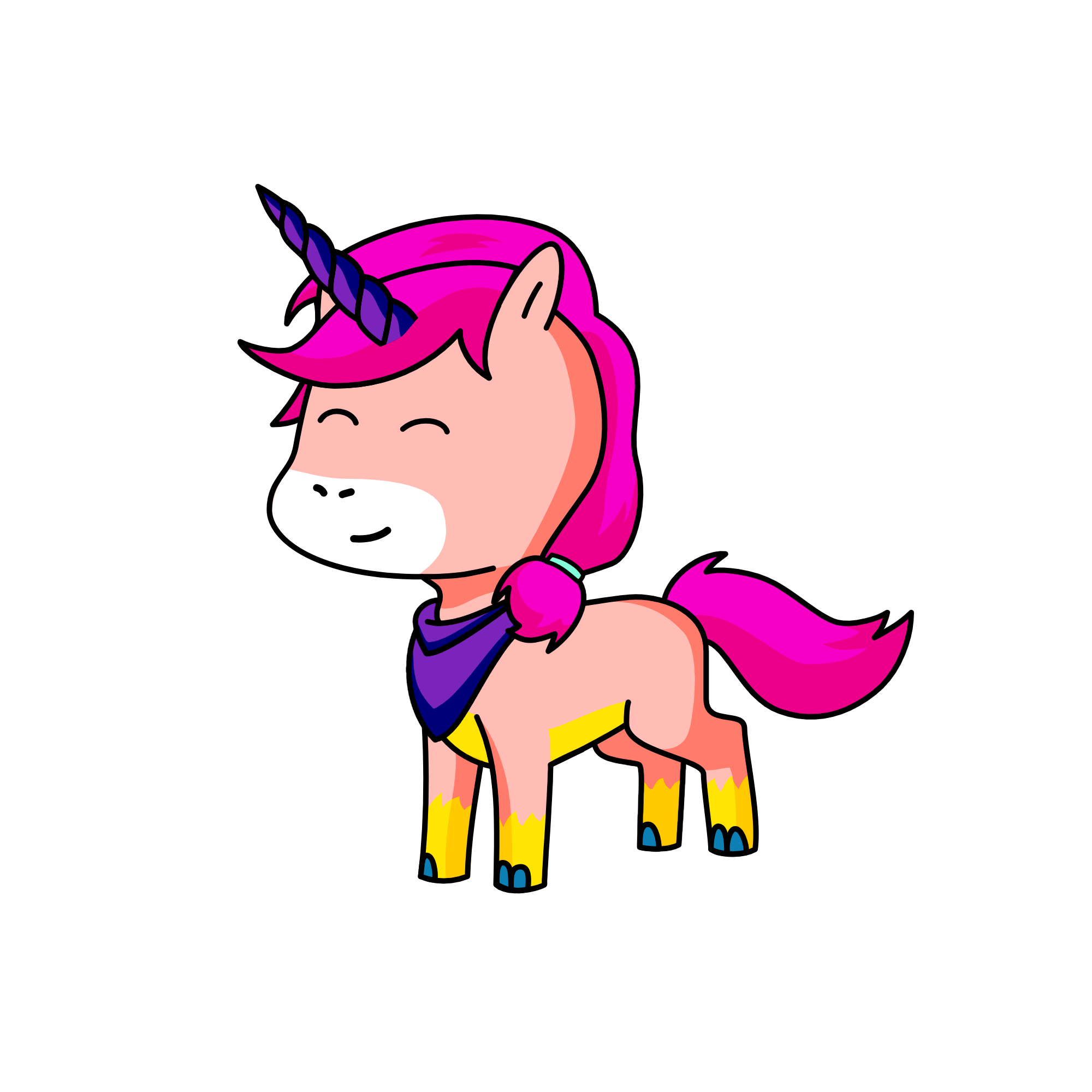 sparkles, the unicorn