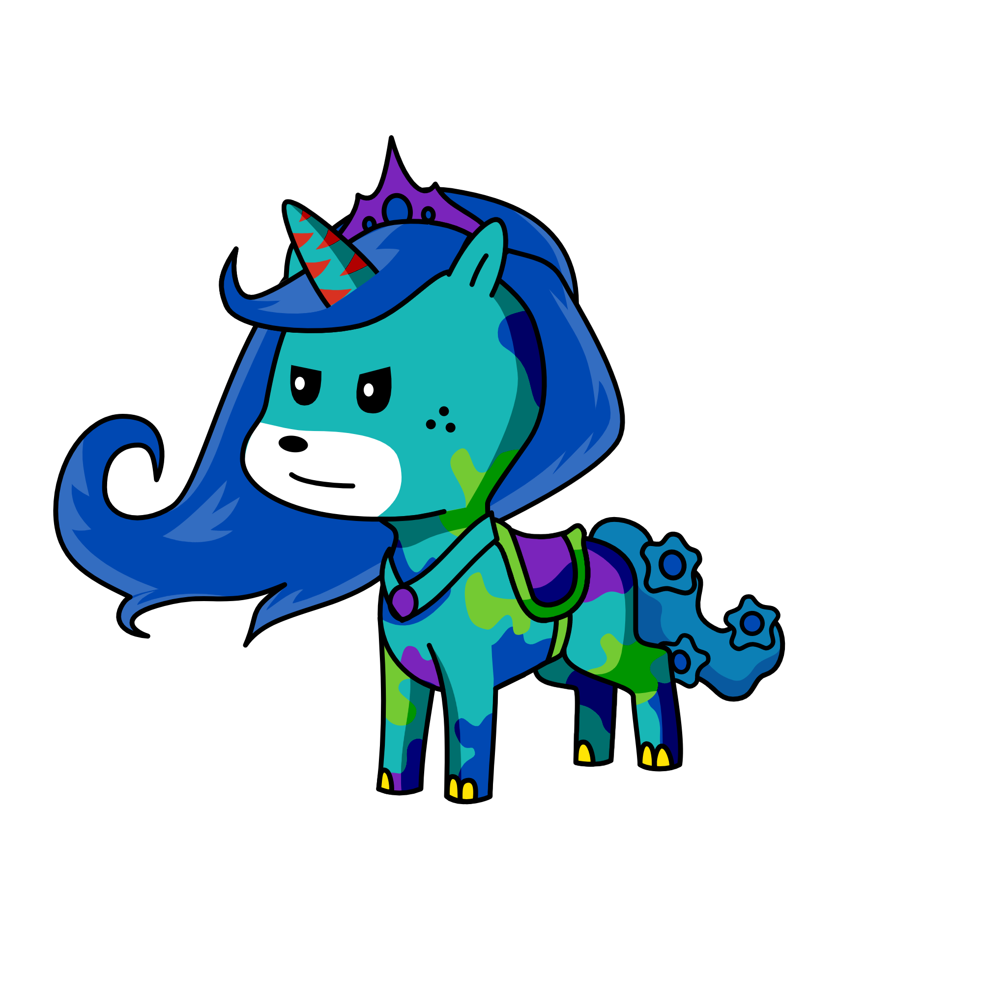 dummy, the unicorn
