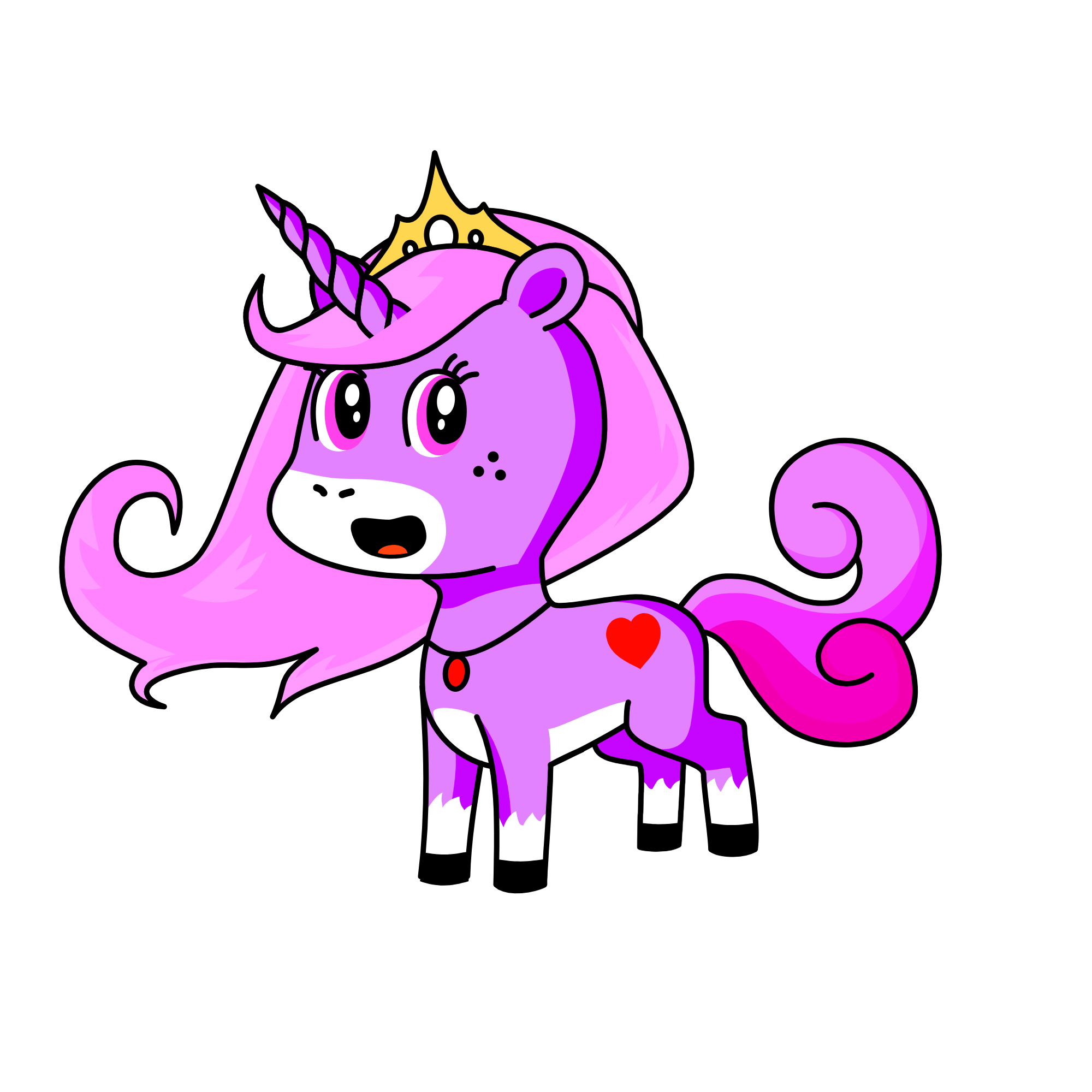 vateltine, the unicorn