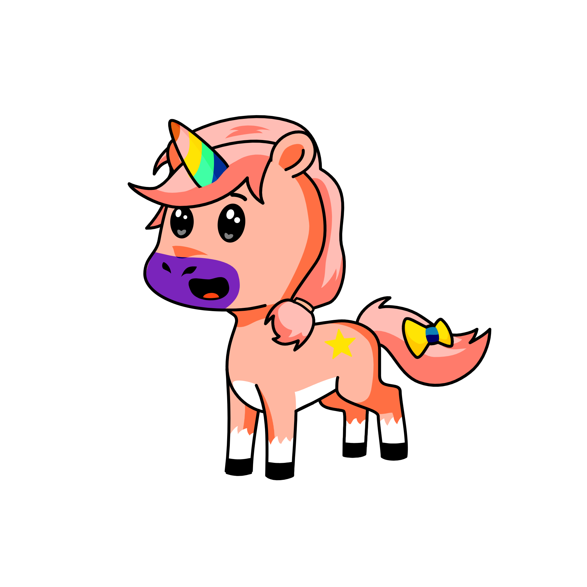 melody, the unicorn