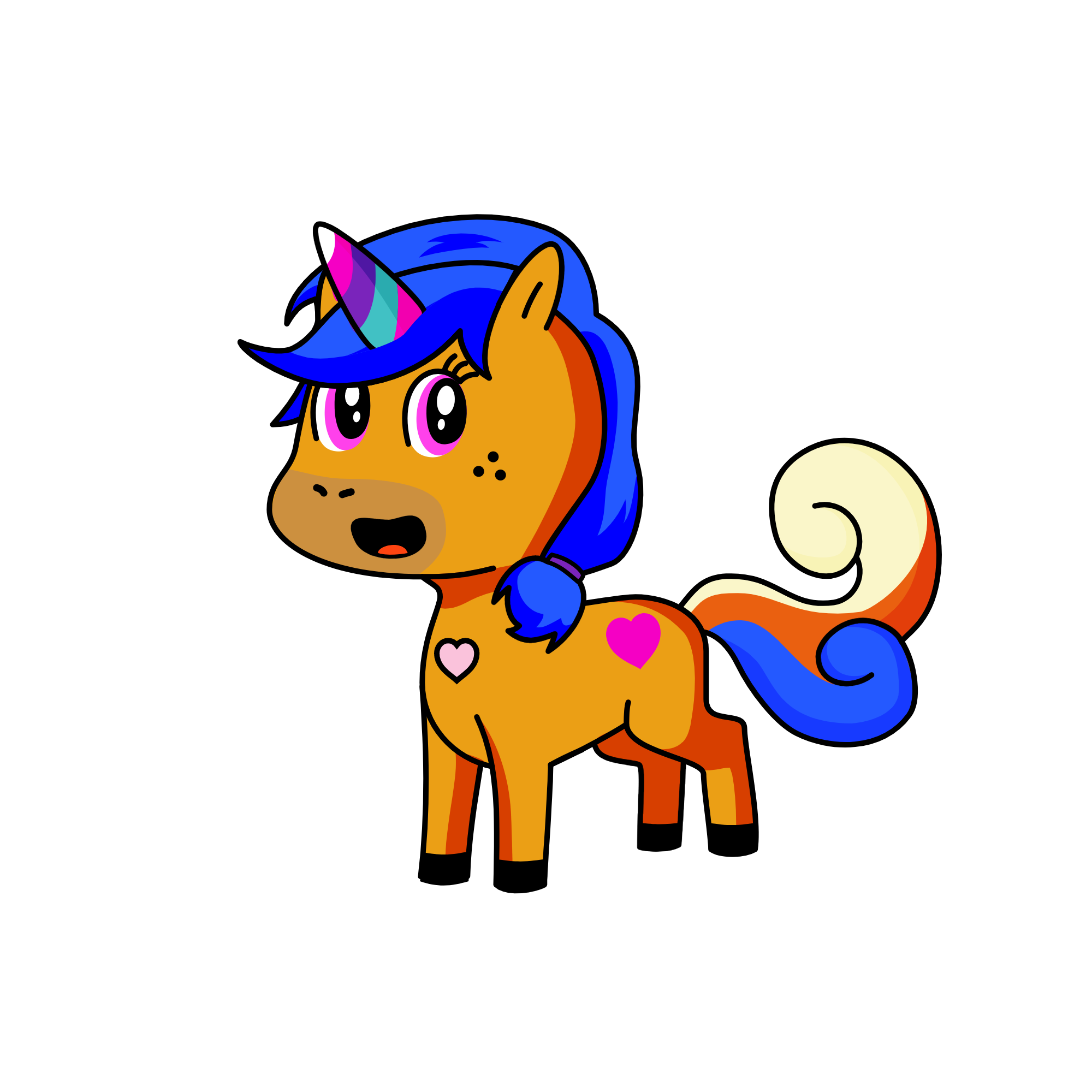 Mia Lightingale, the unicorn