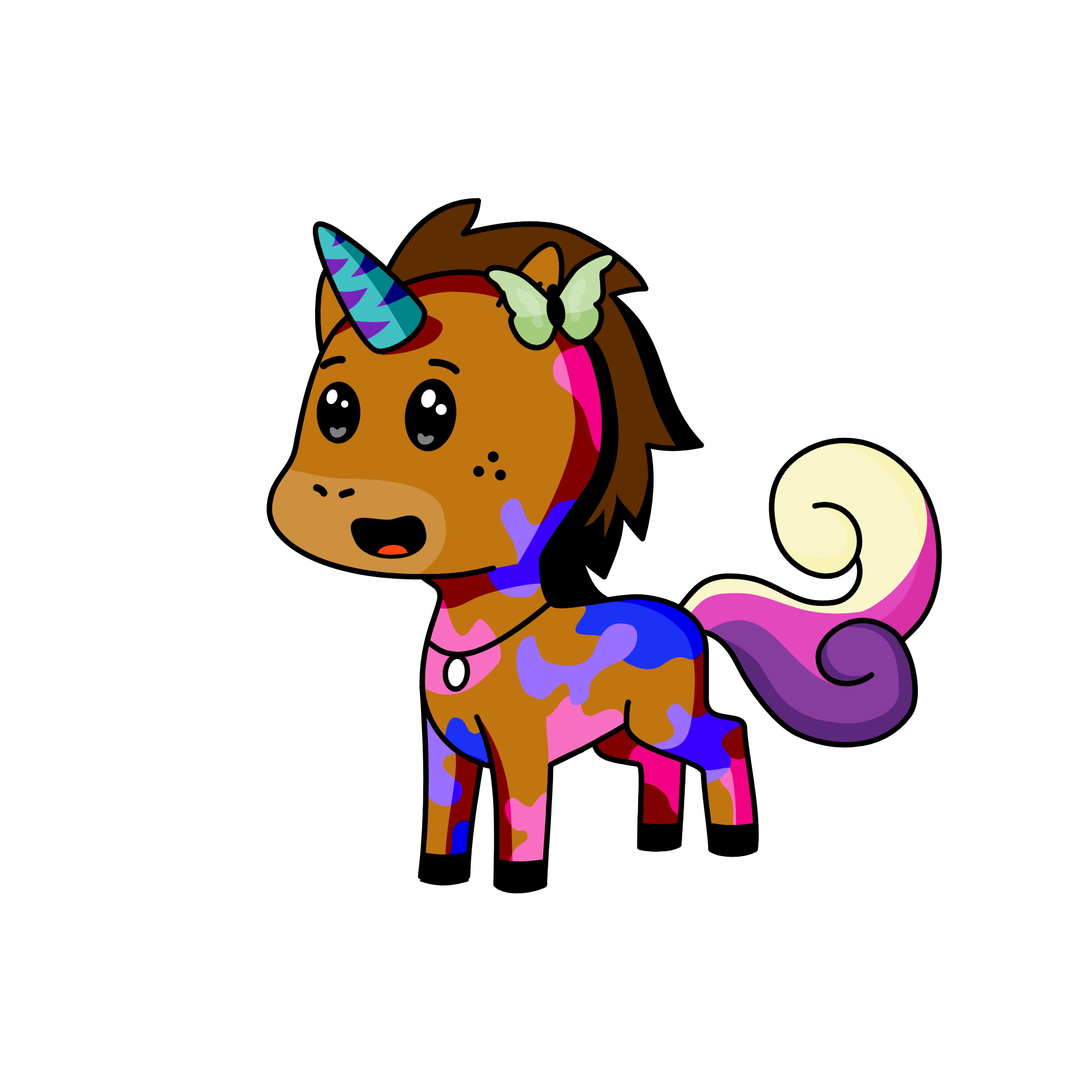 Princess Tristina, the unicorn