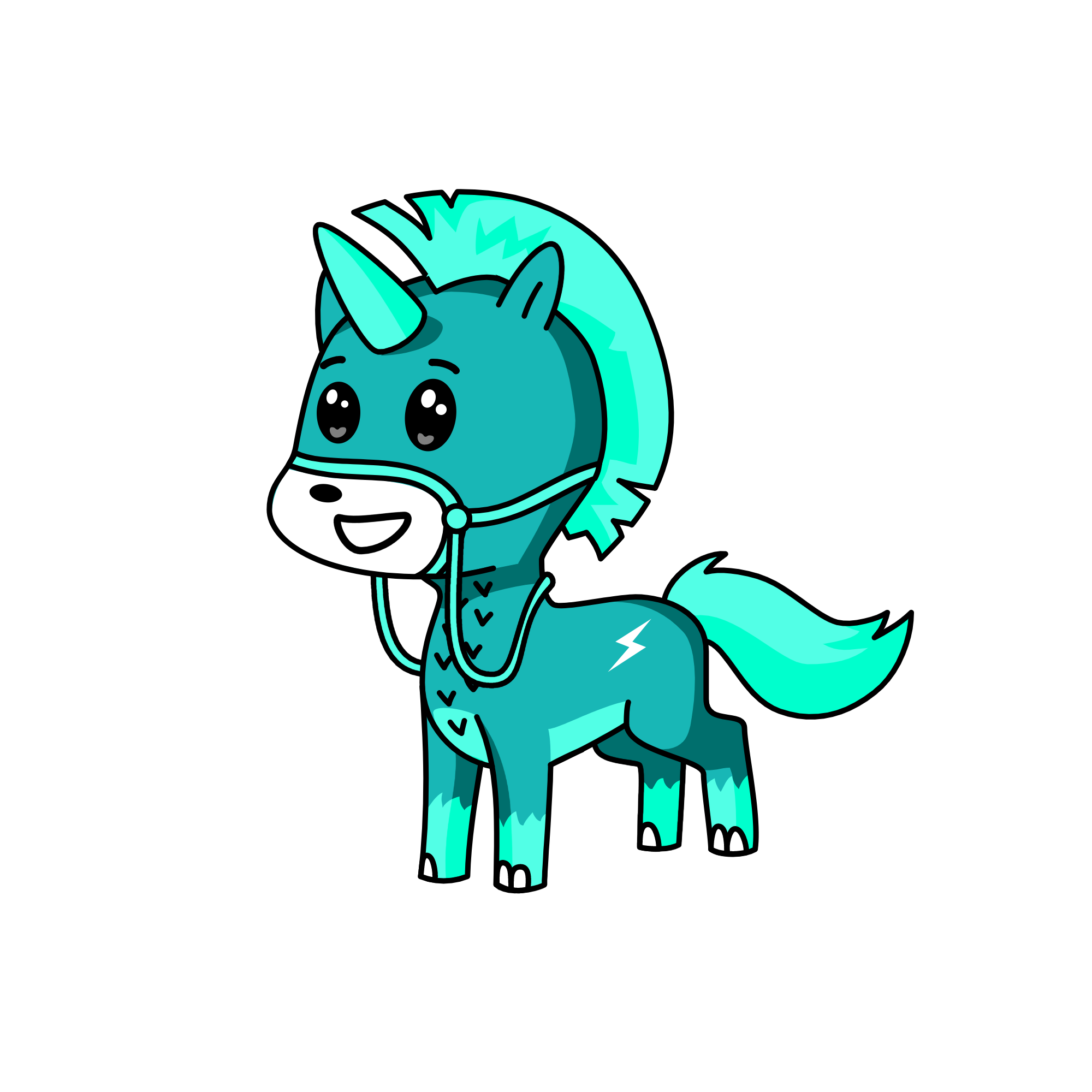 emerald , the unicorn