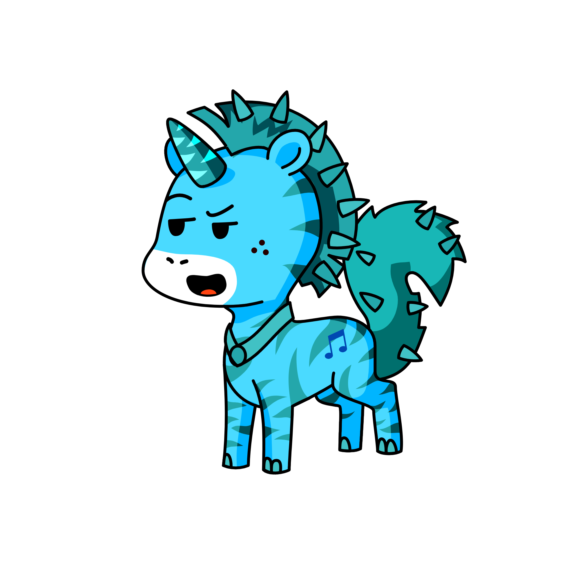 degay, the unicorn