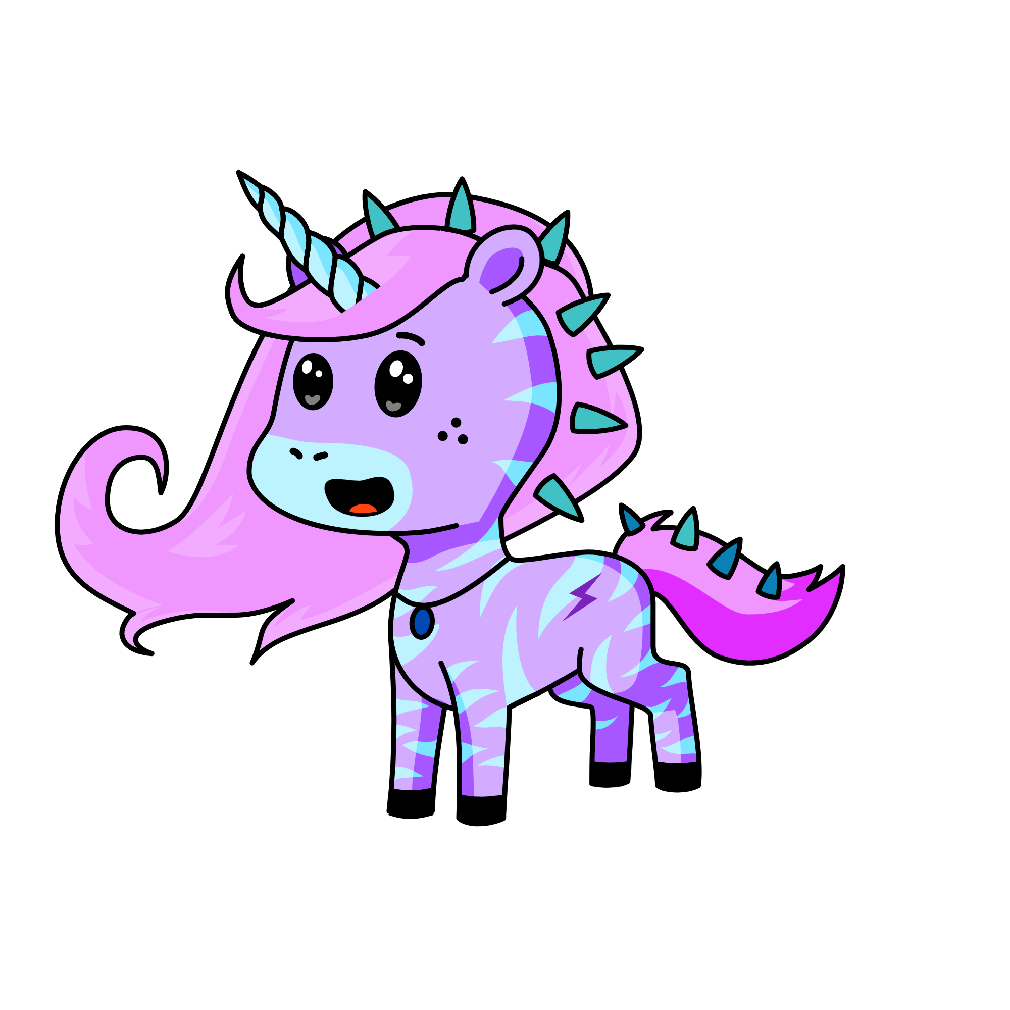 Luna, the unicorn