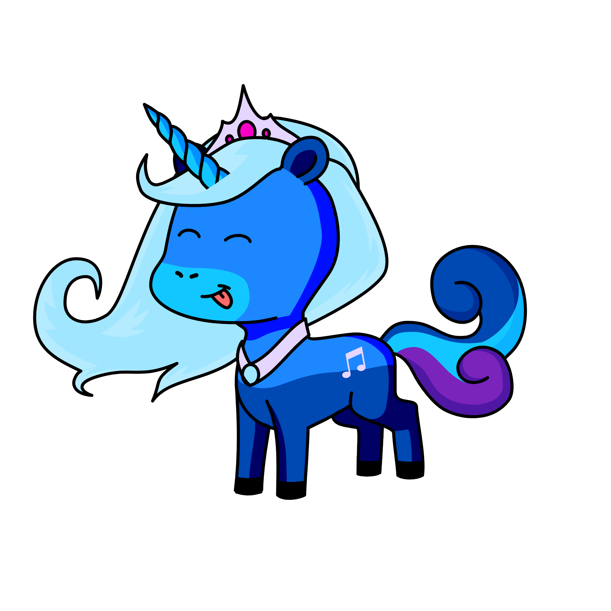 Candace, the unicorn