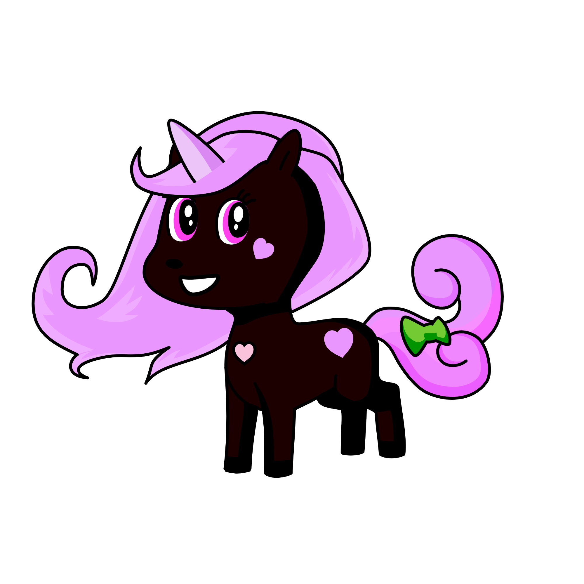 pinckey, the unicorn