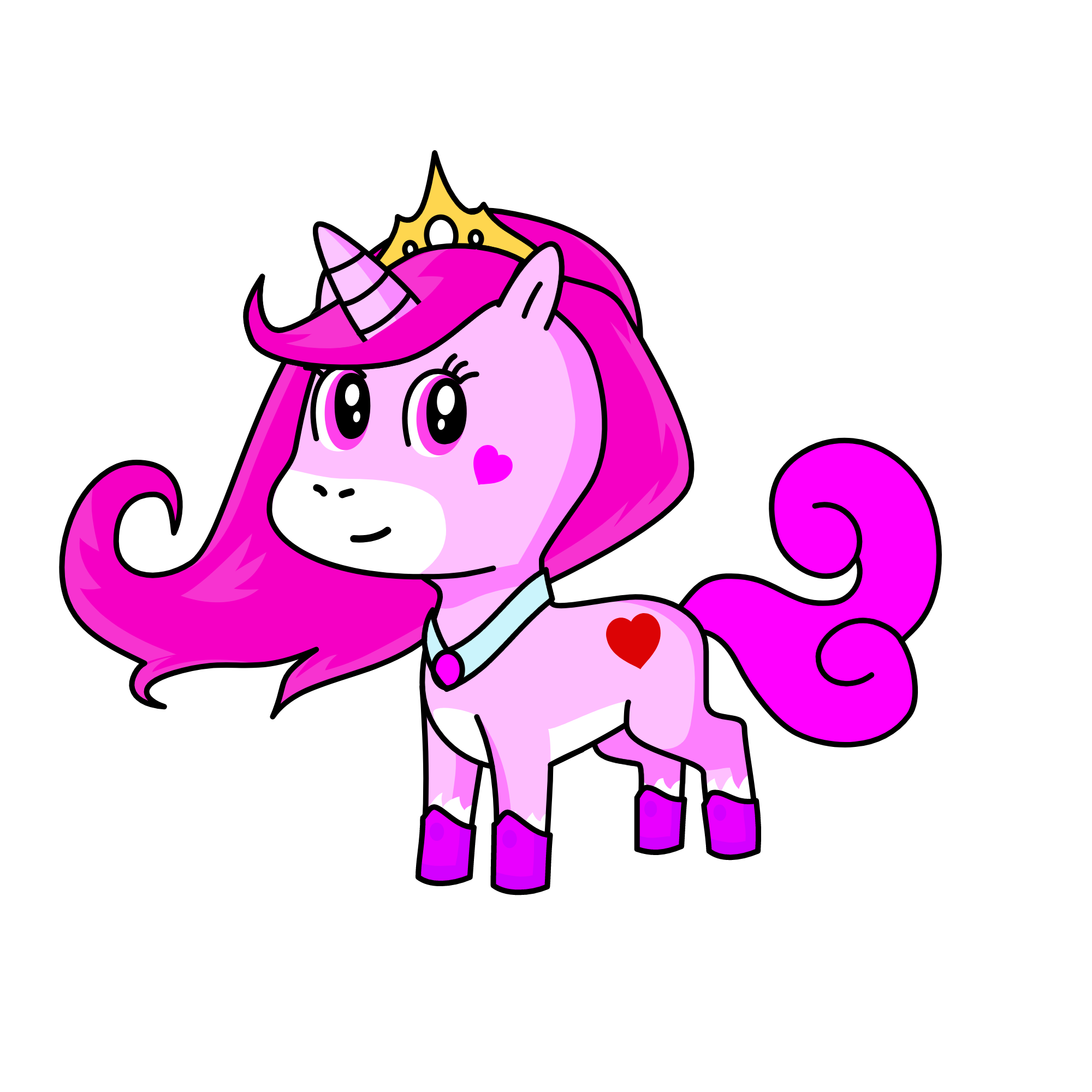 Sparkle Hearts, the unicorn