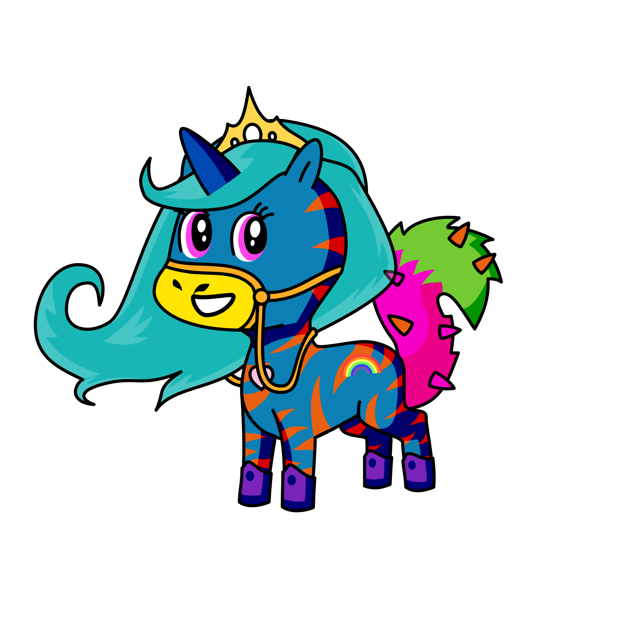 Princess , the unicorn