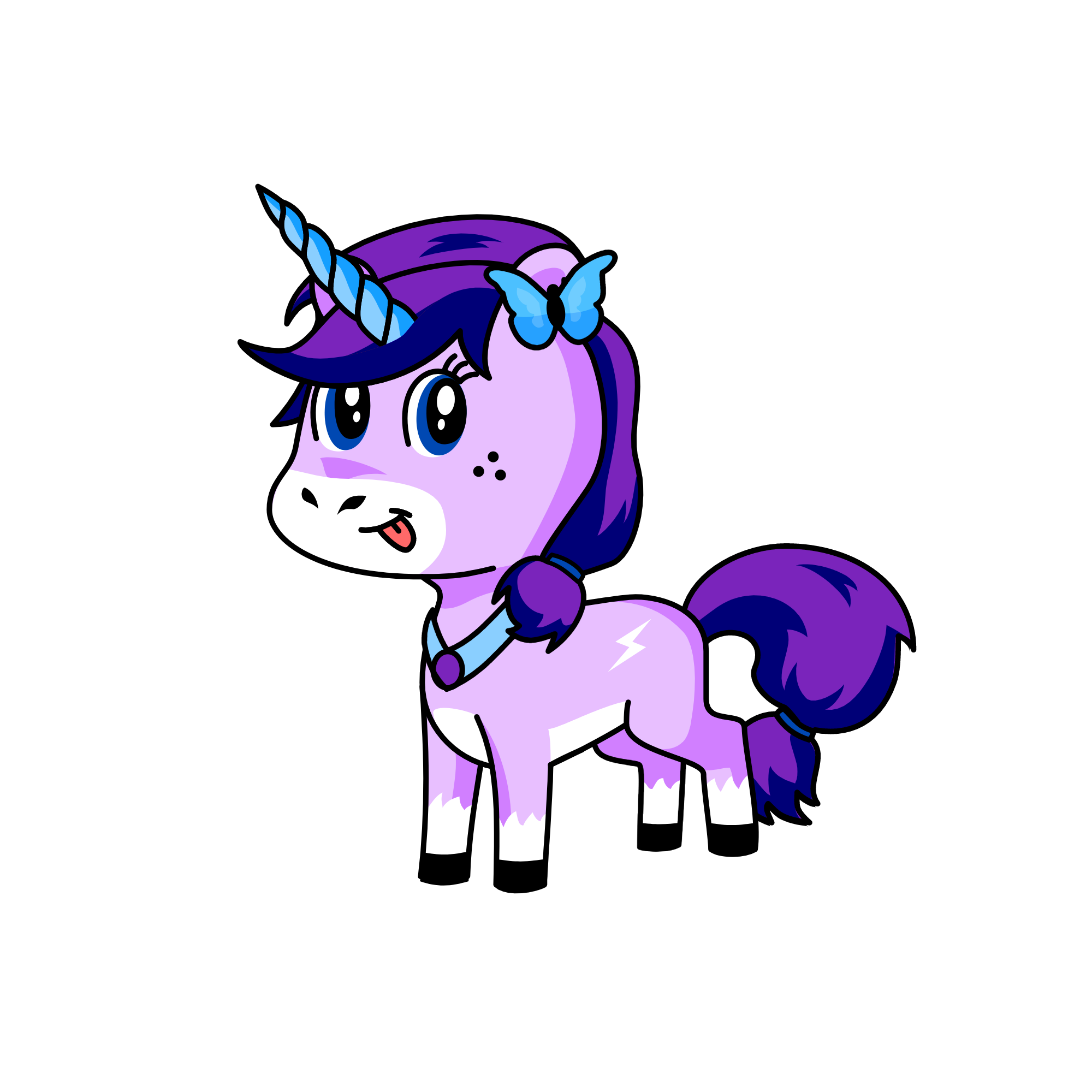 Butterfree, the unicorn
