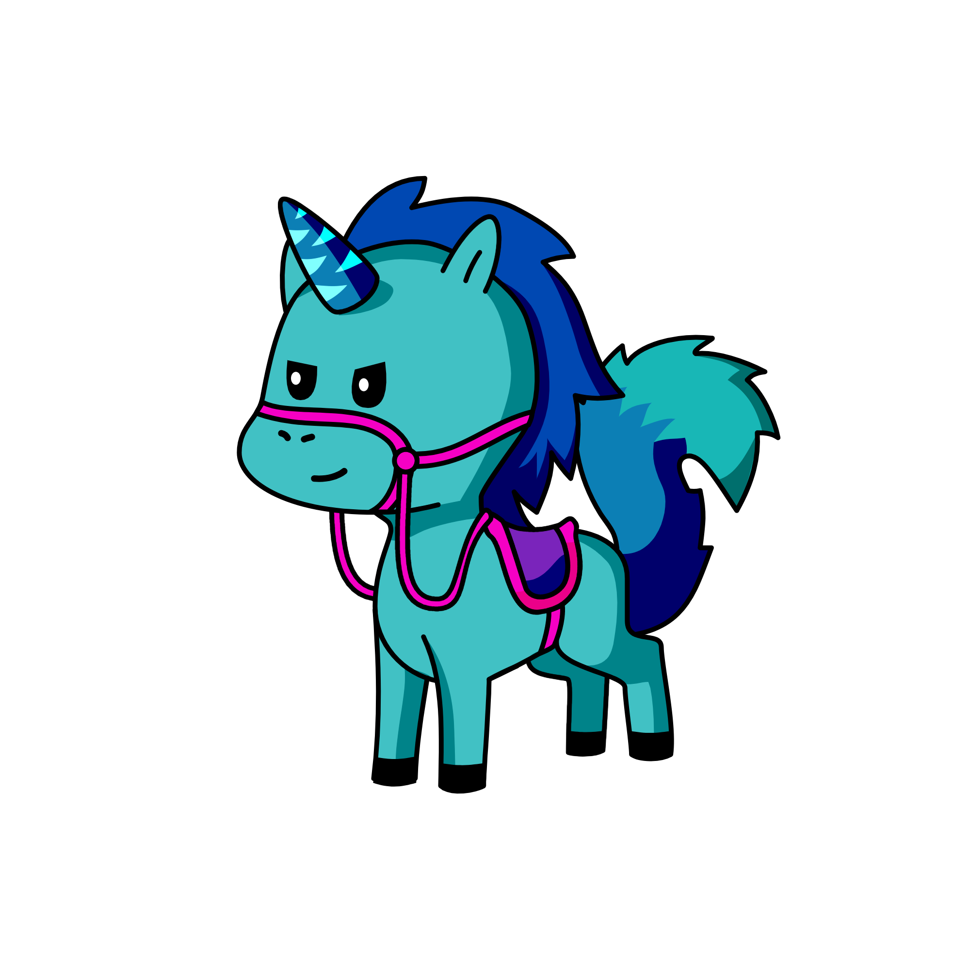 you try and ride., the unicorn