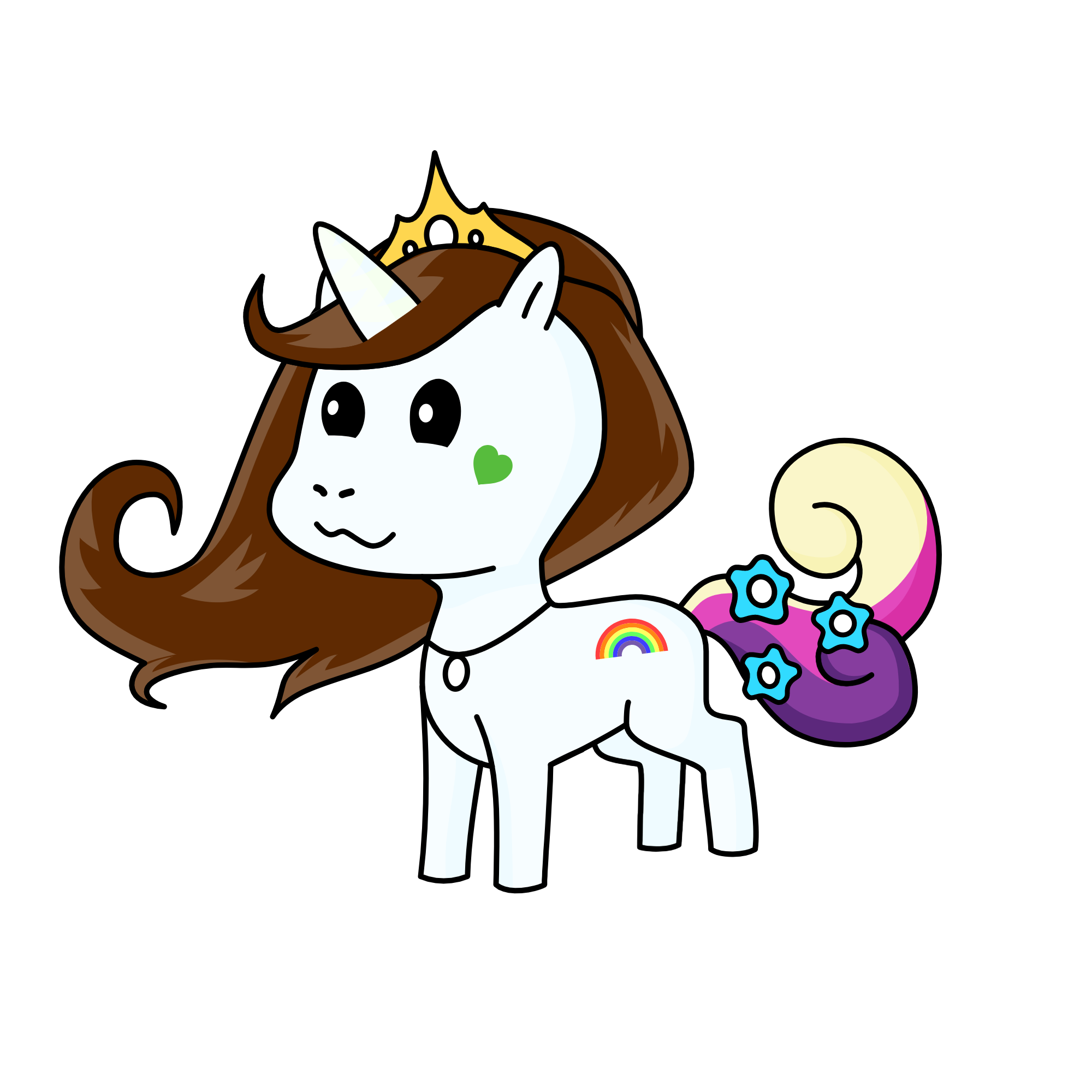 Iris, the unicorn