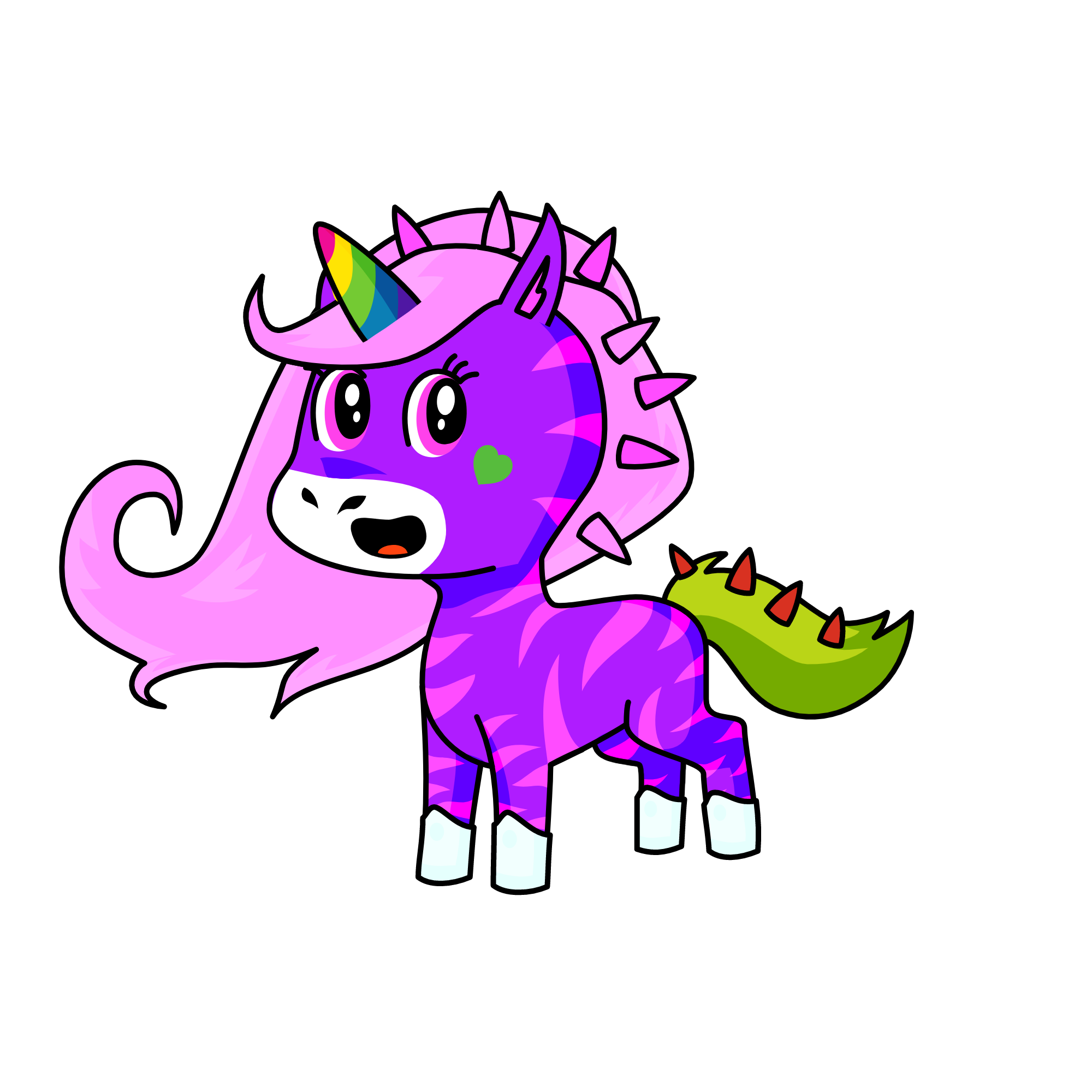 Goldie, the unicorn