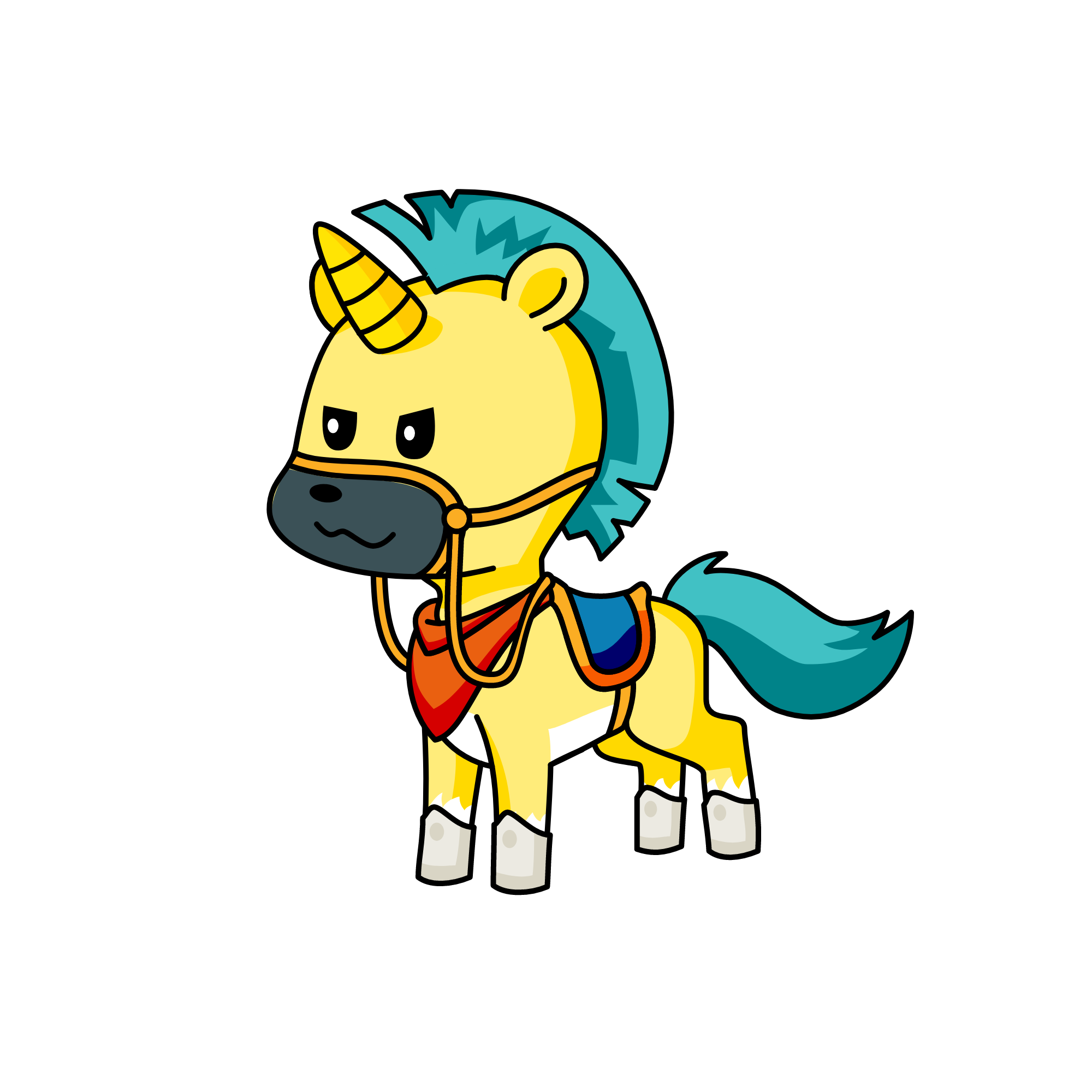 musimon, the unicorn