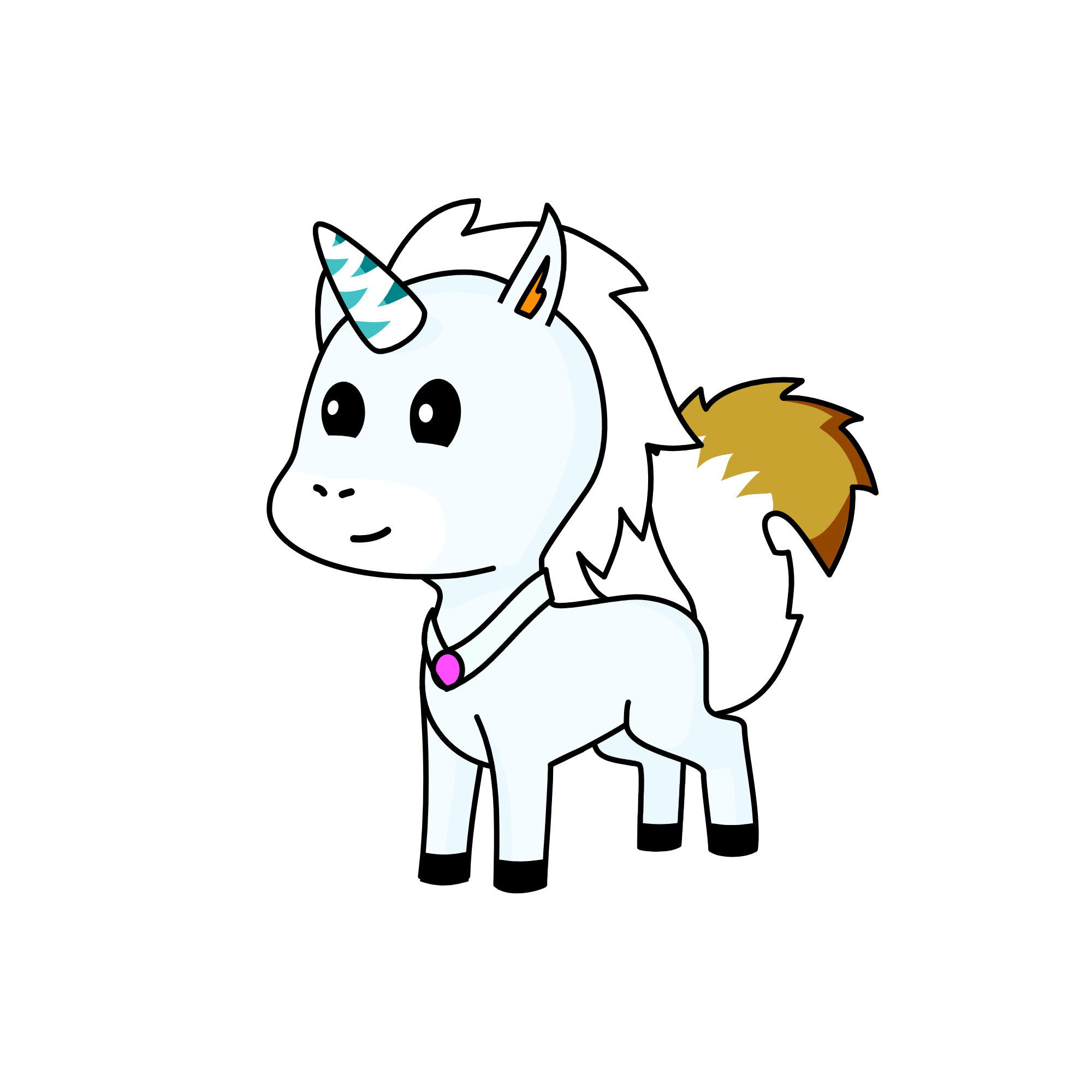 Snowy, the unicorn
