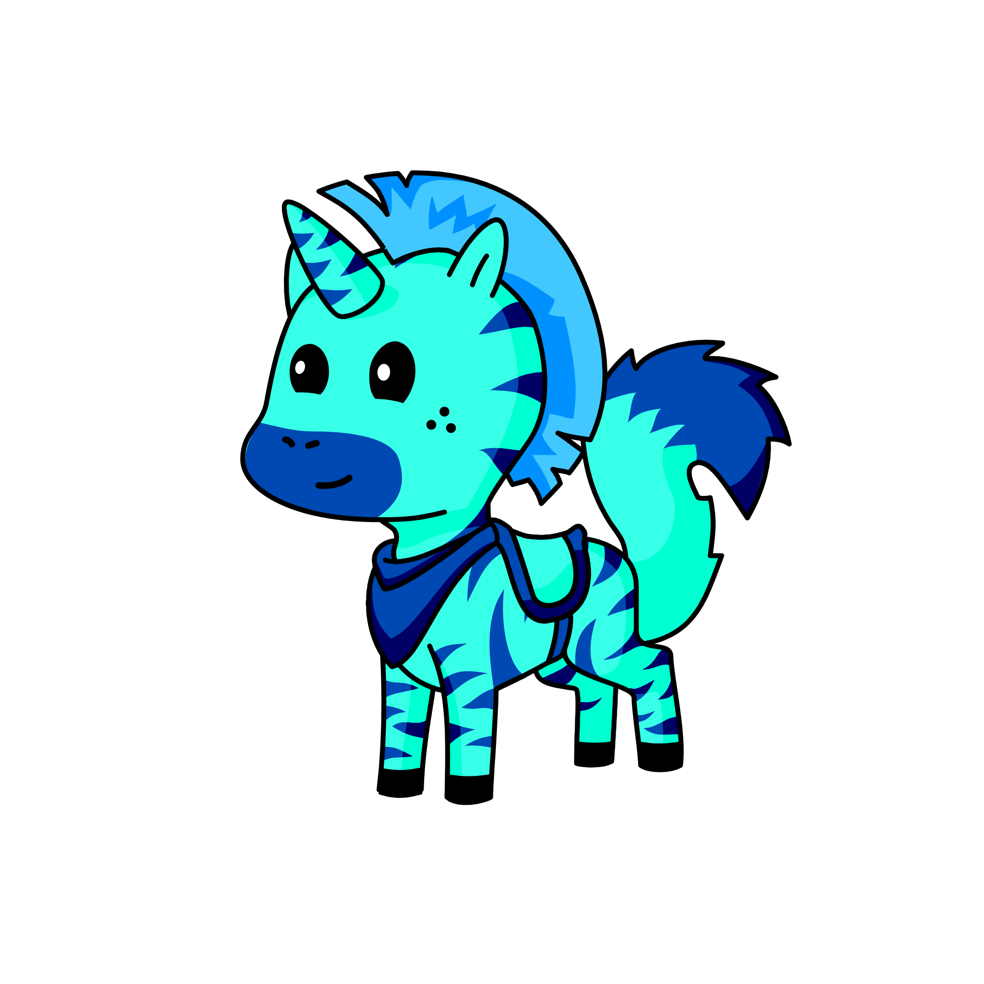 salju, the unicorn