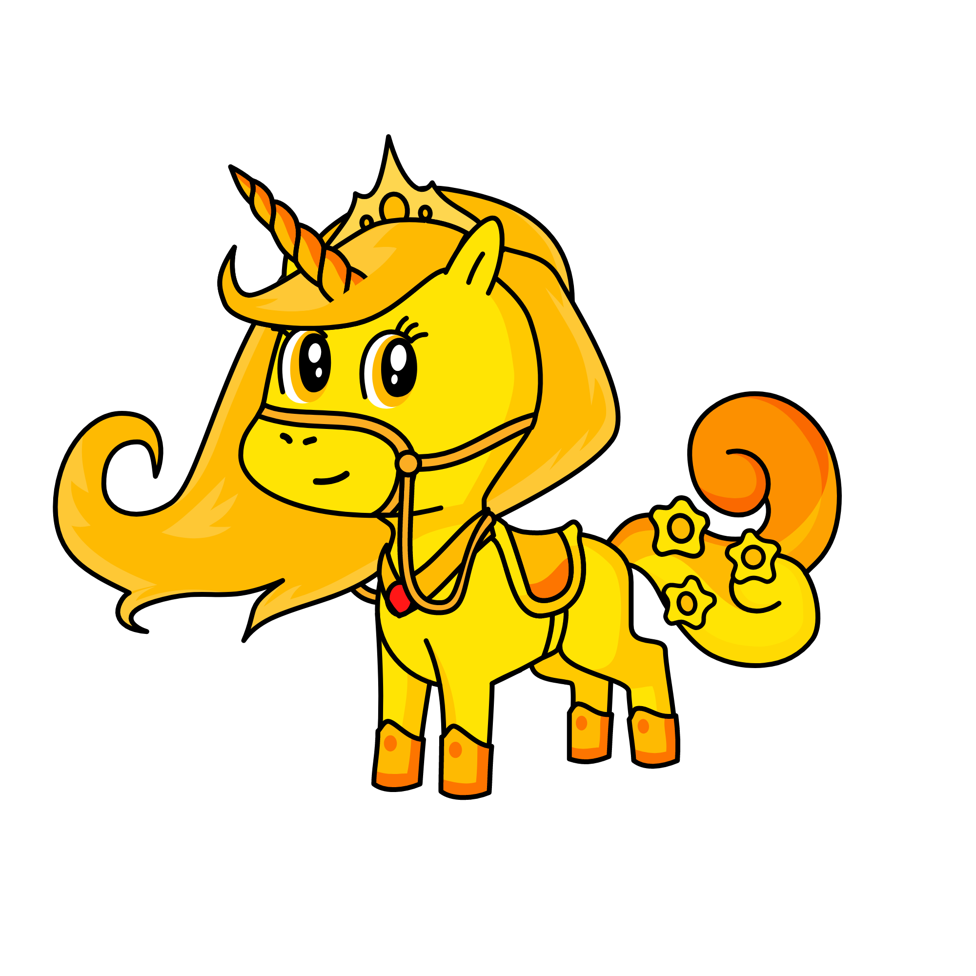 YELLOW, the unicorn