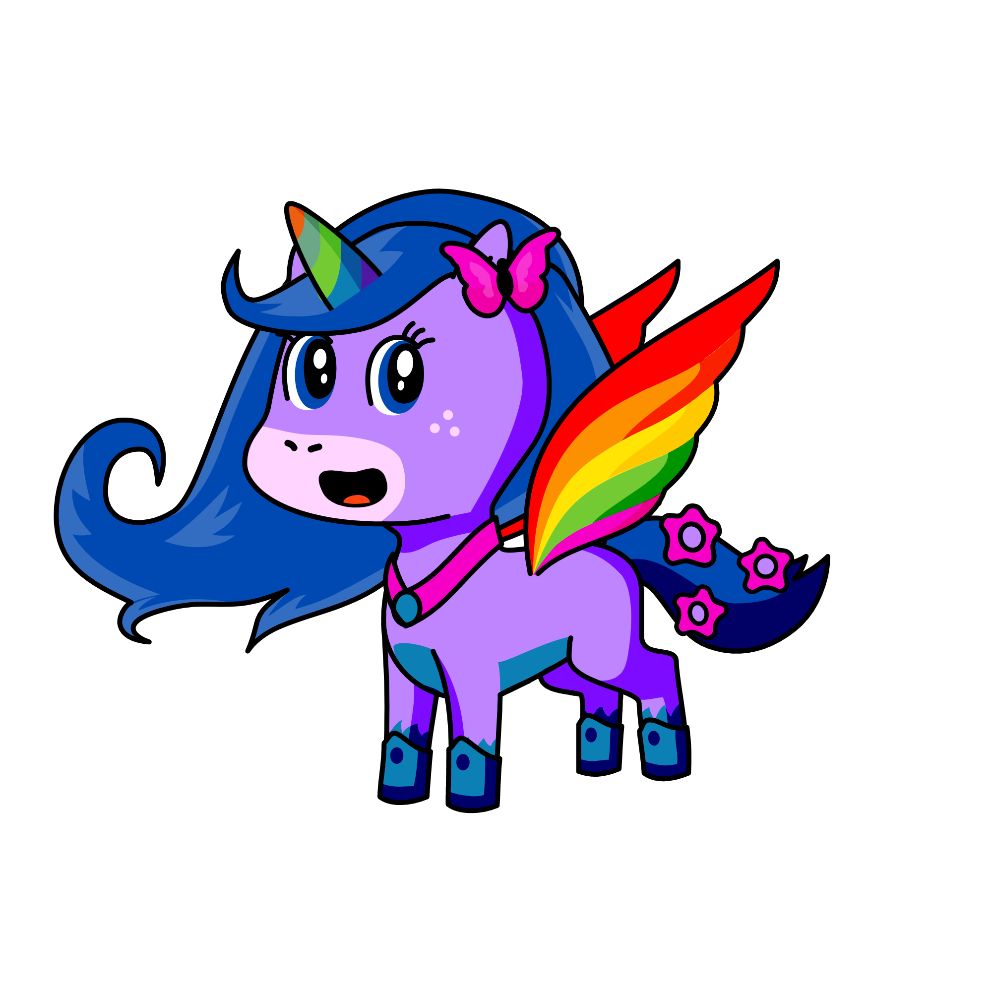 Cluudy Lee, the unicorn