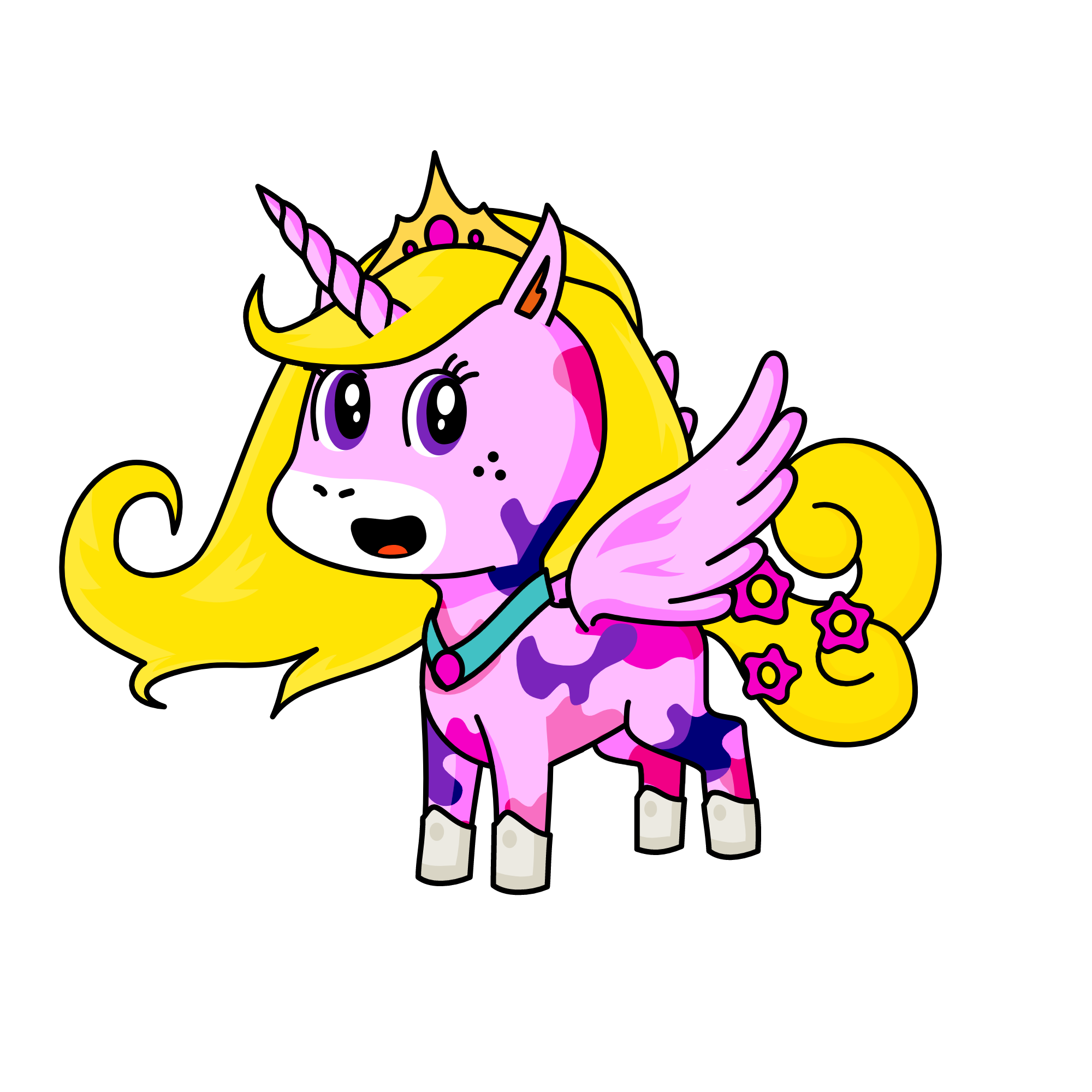 lovey dovey lucycorn, the unicorn
