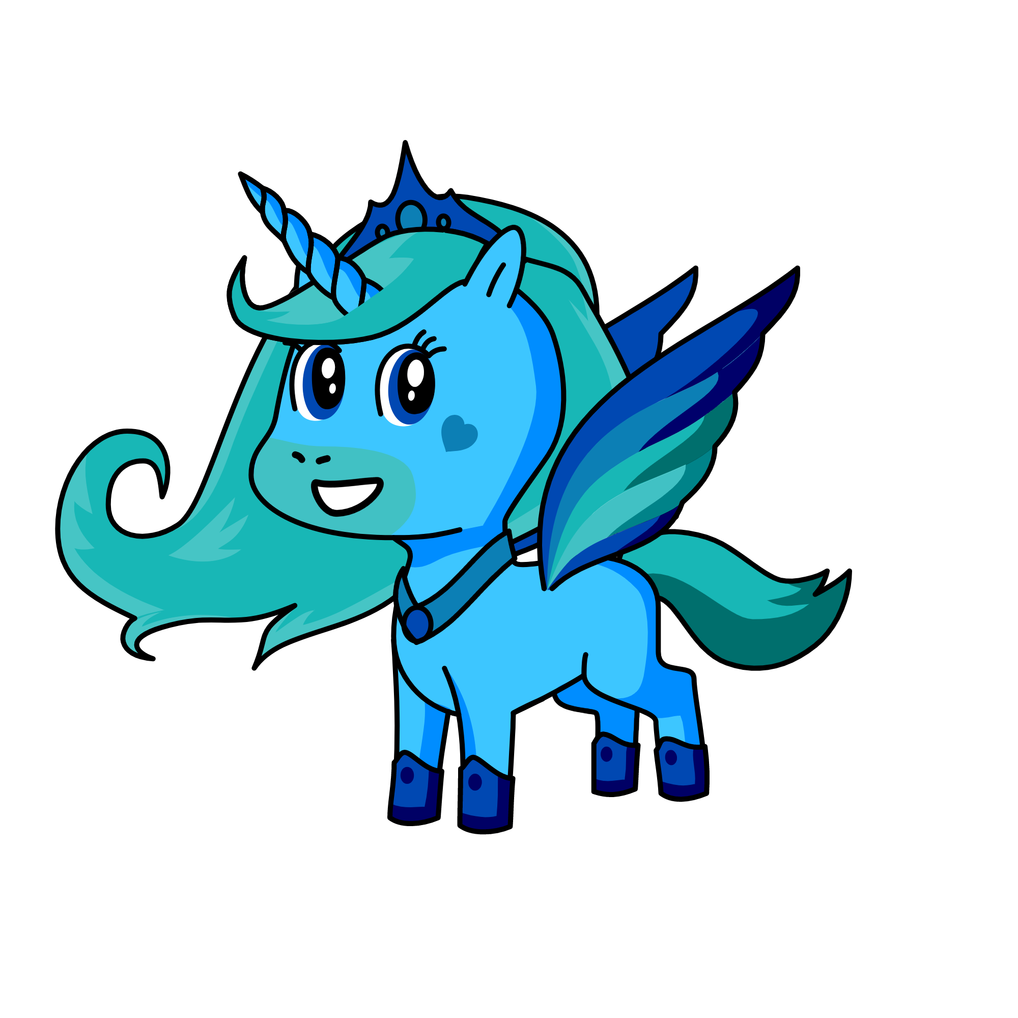 Buleky , the unicorn
