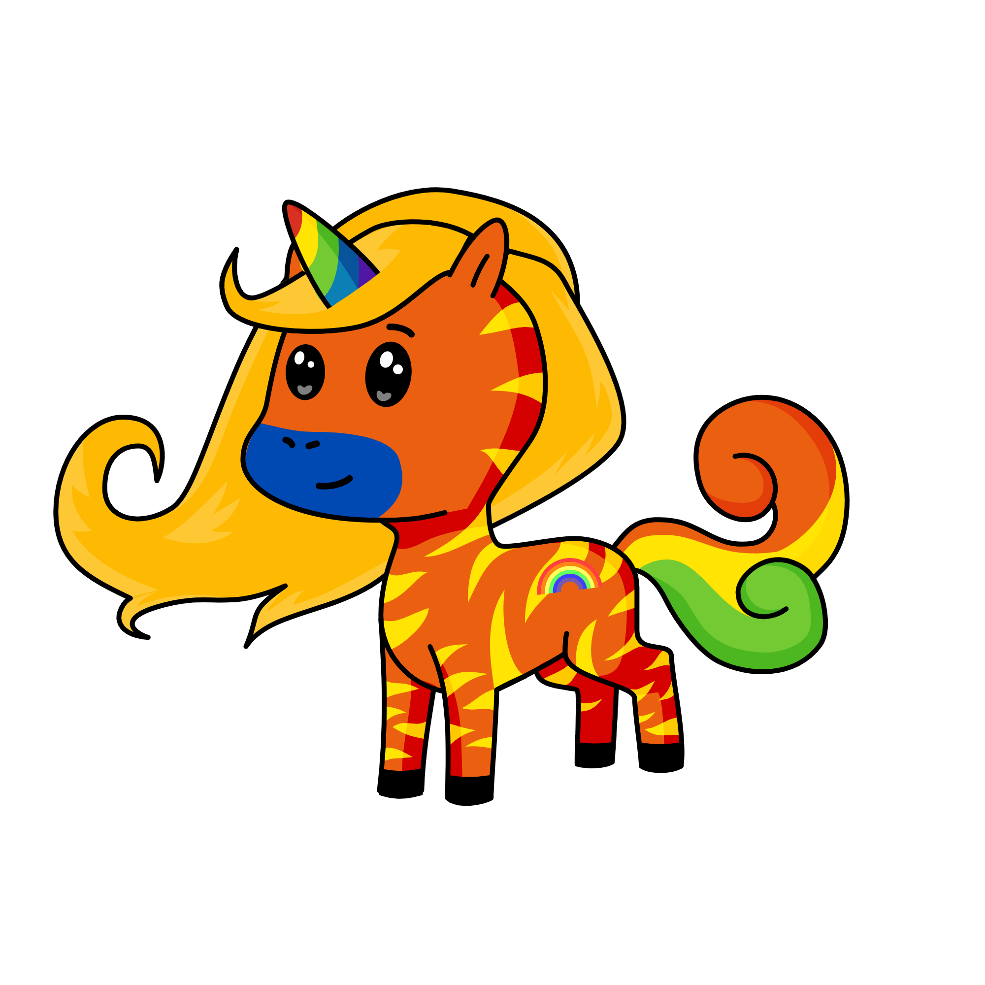 popo, the unicorn