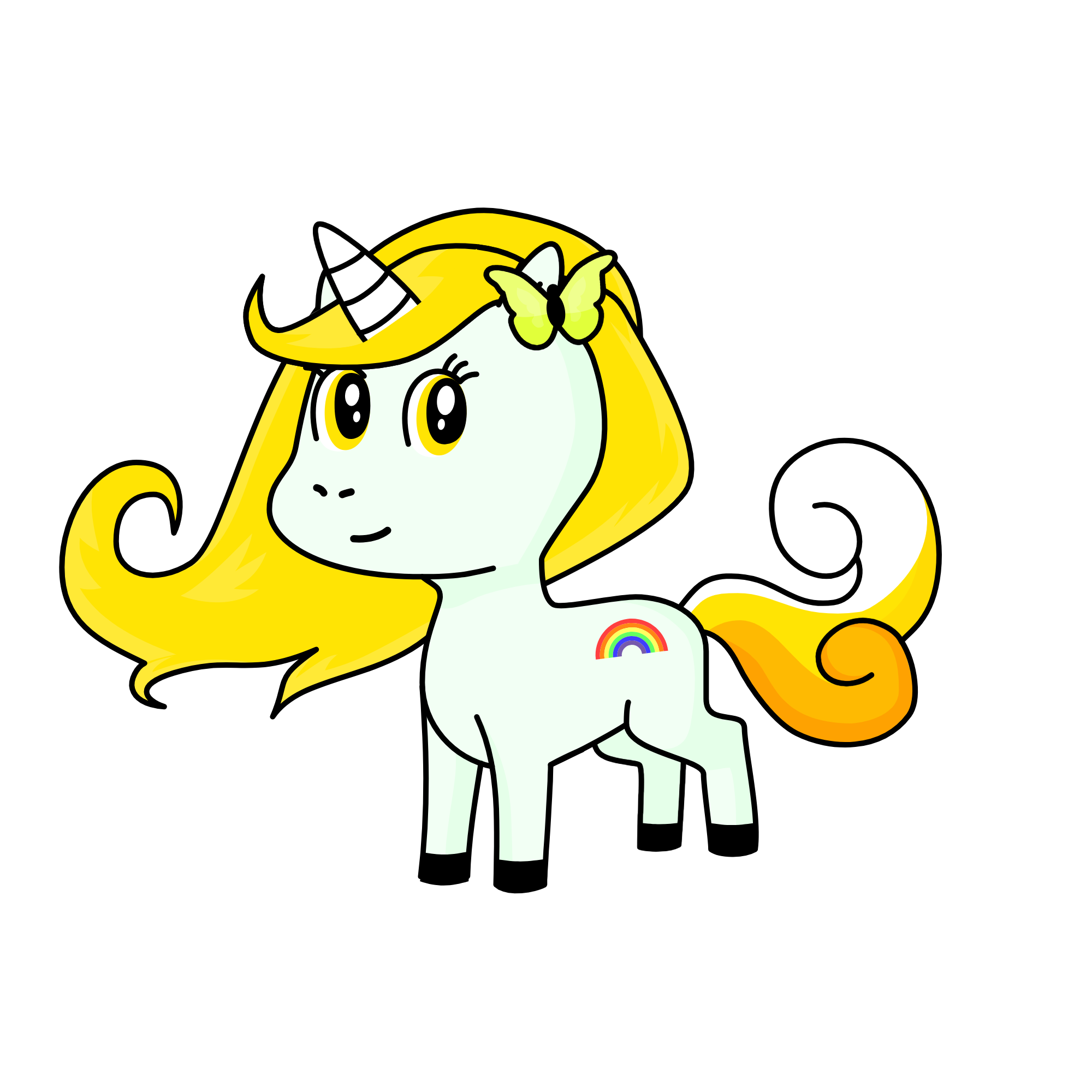 Sunny, the unicorn