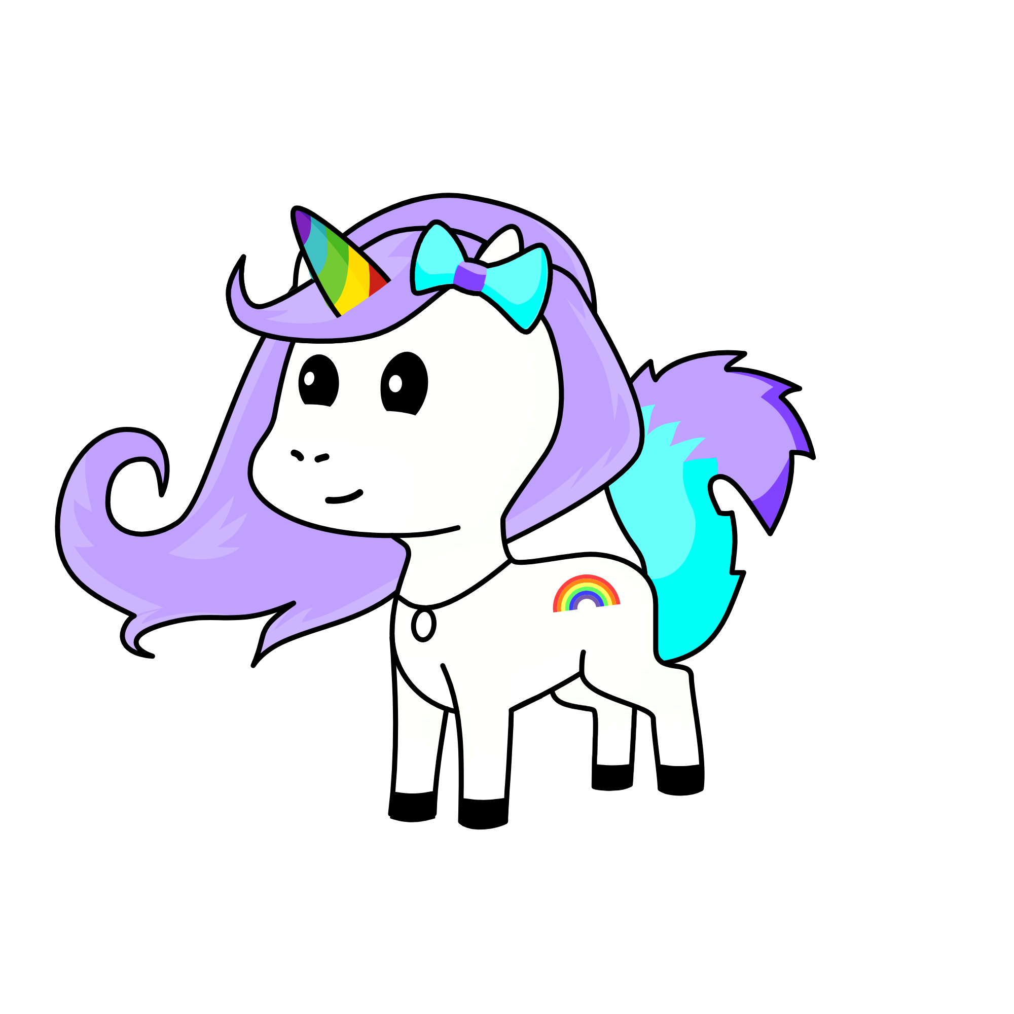 Sugar cookie, the unicorn