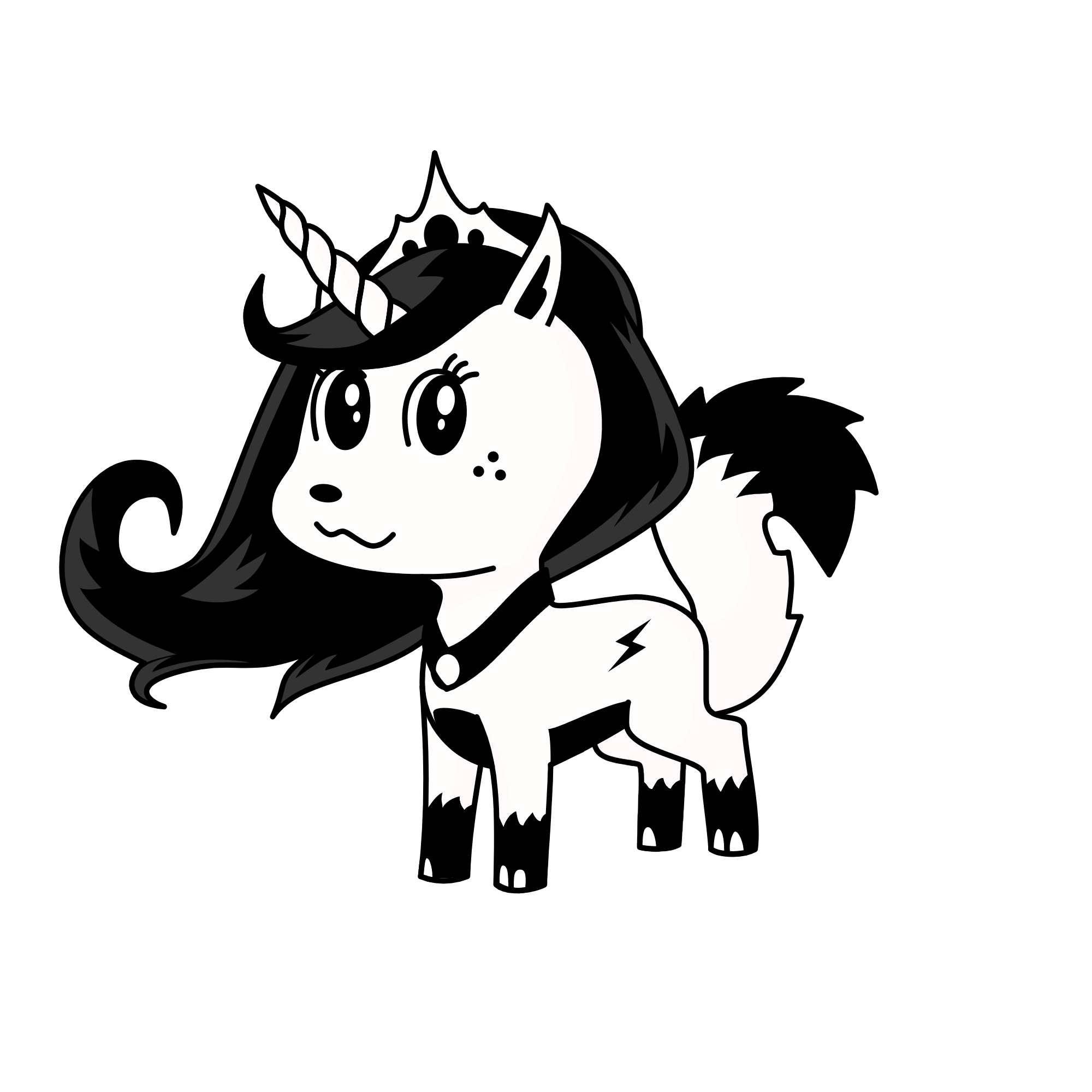 Midnight, the unicorn