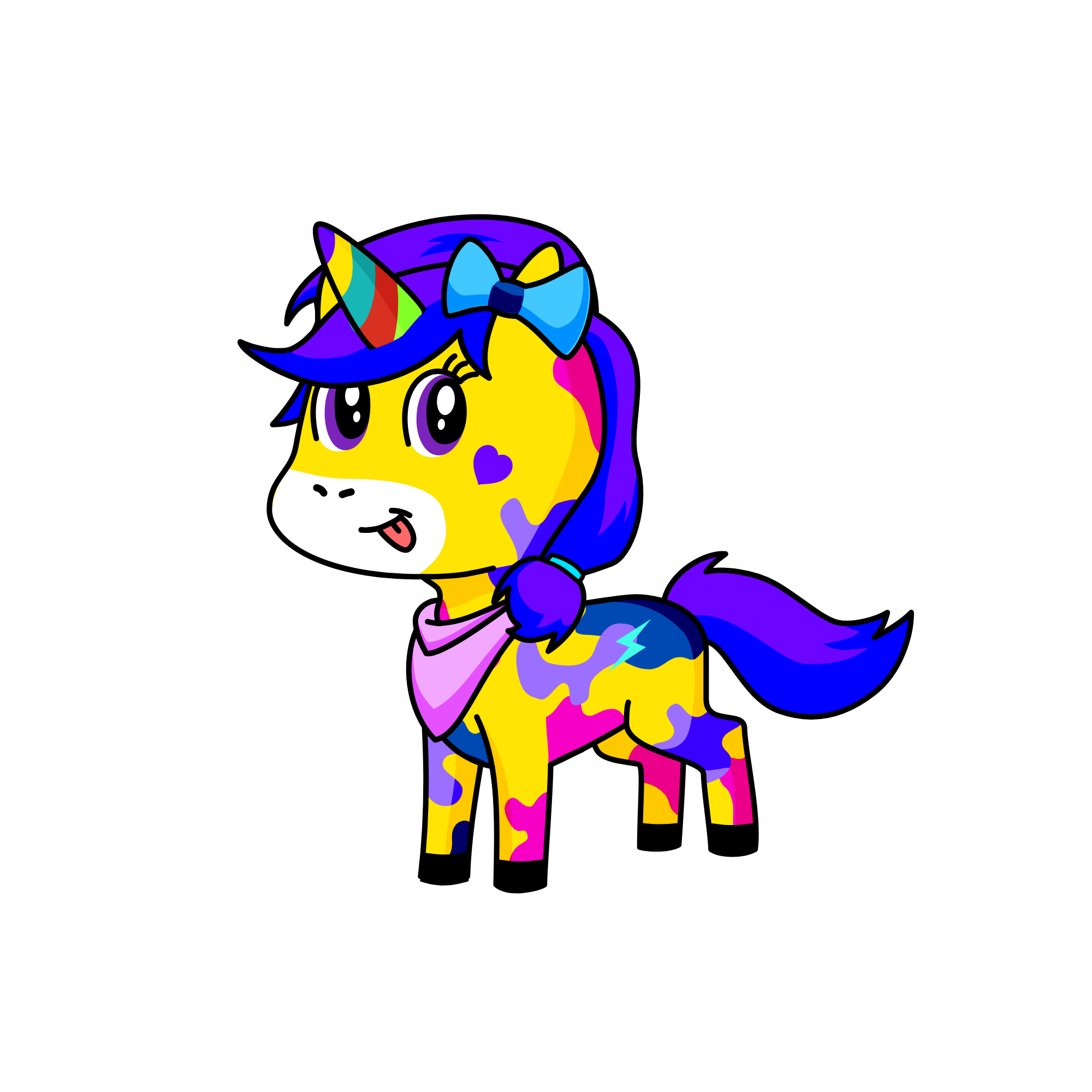 crazy, the unicorn