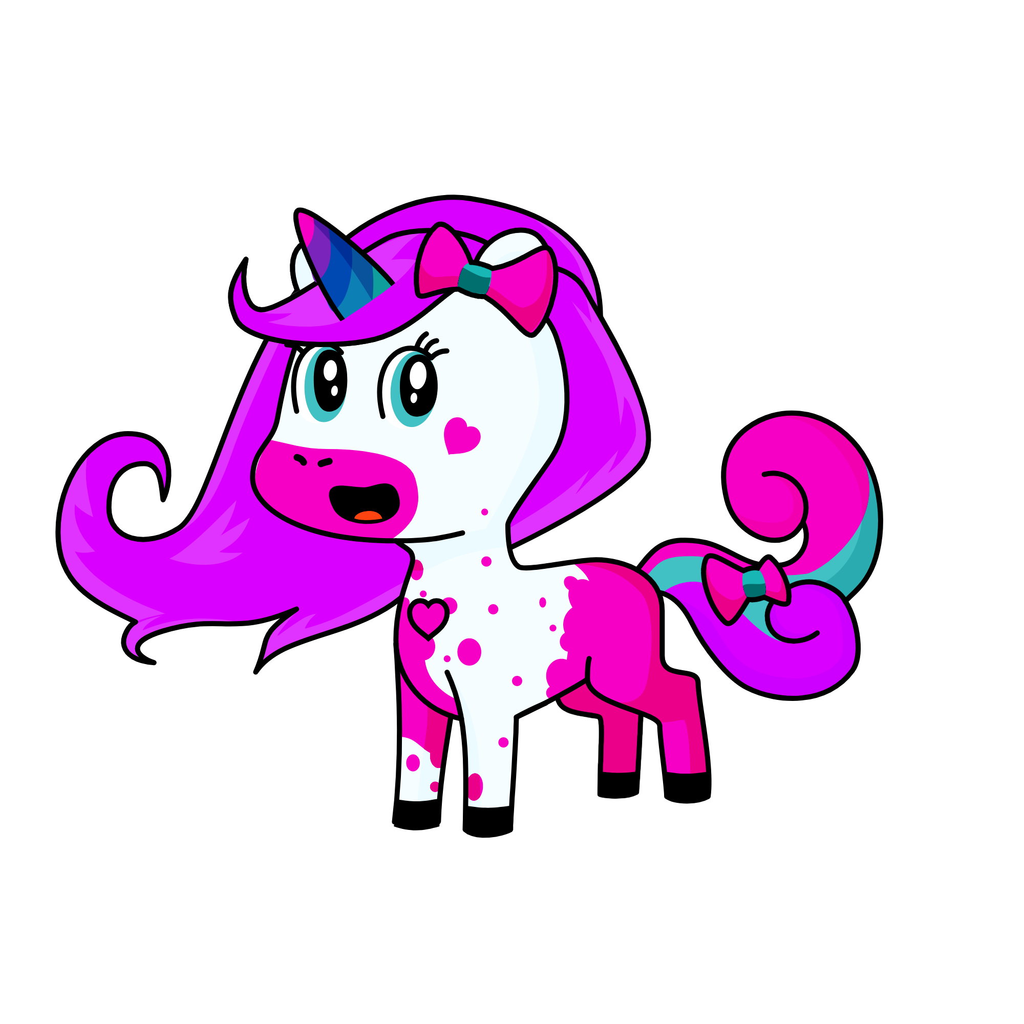 PRETTY, the unicorn