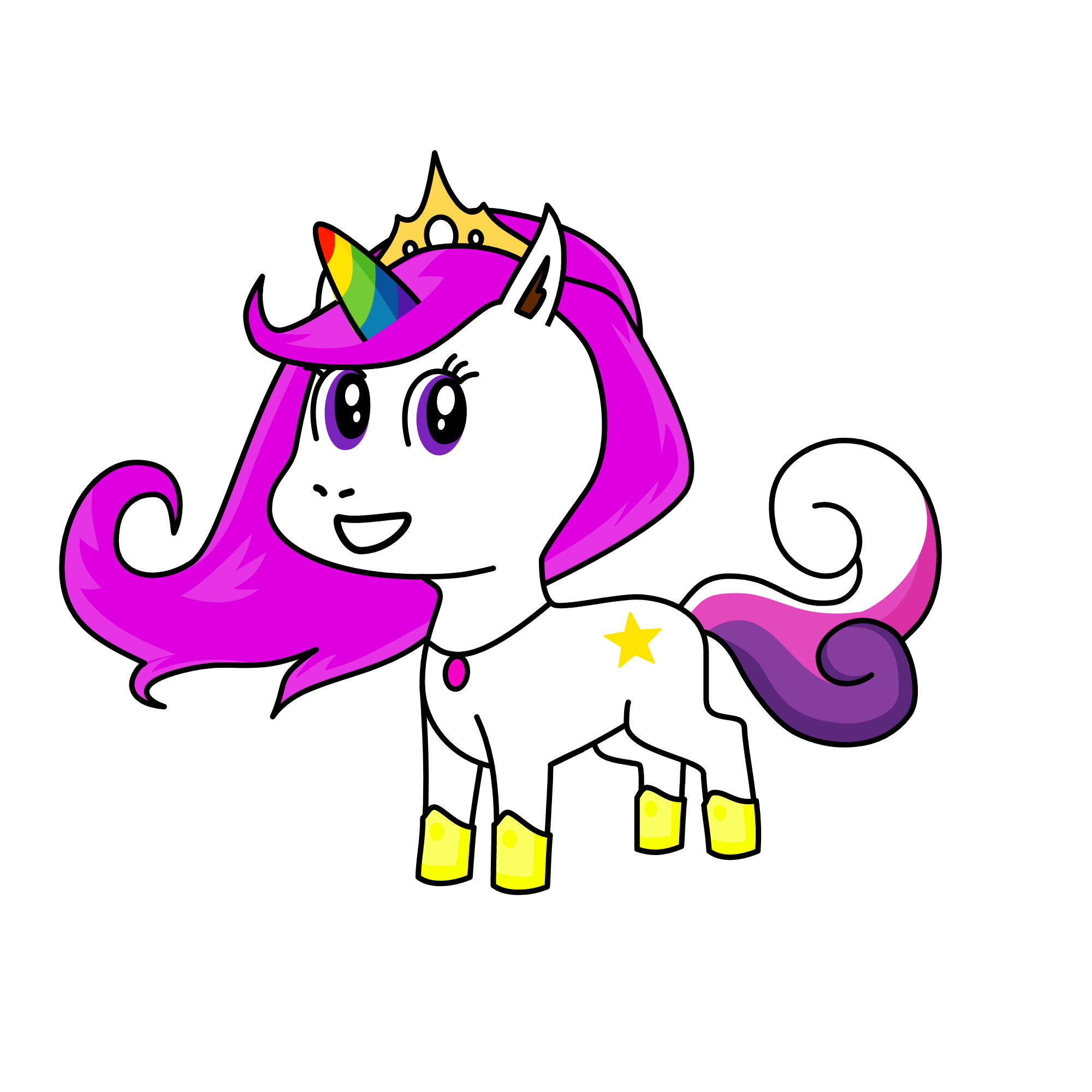 Princess Celestia, the unicorn