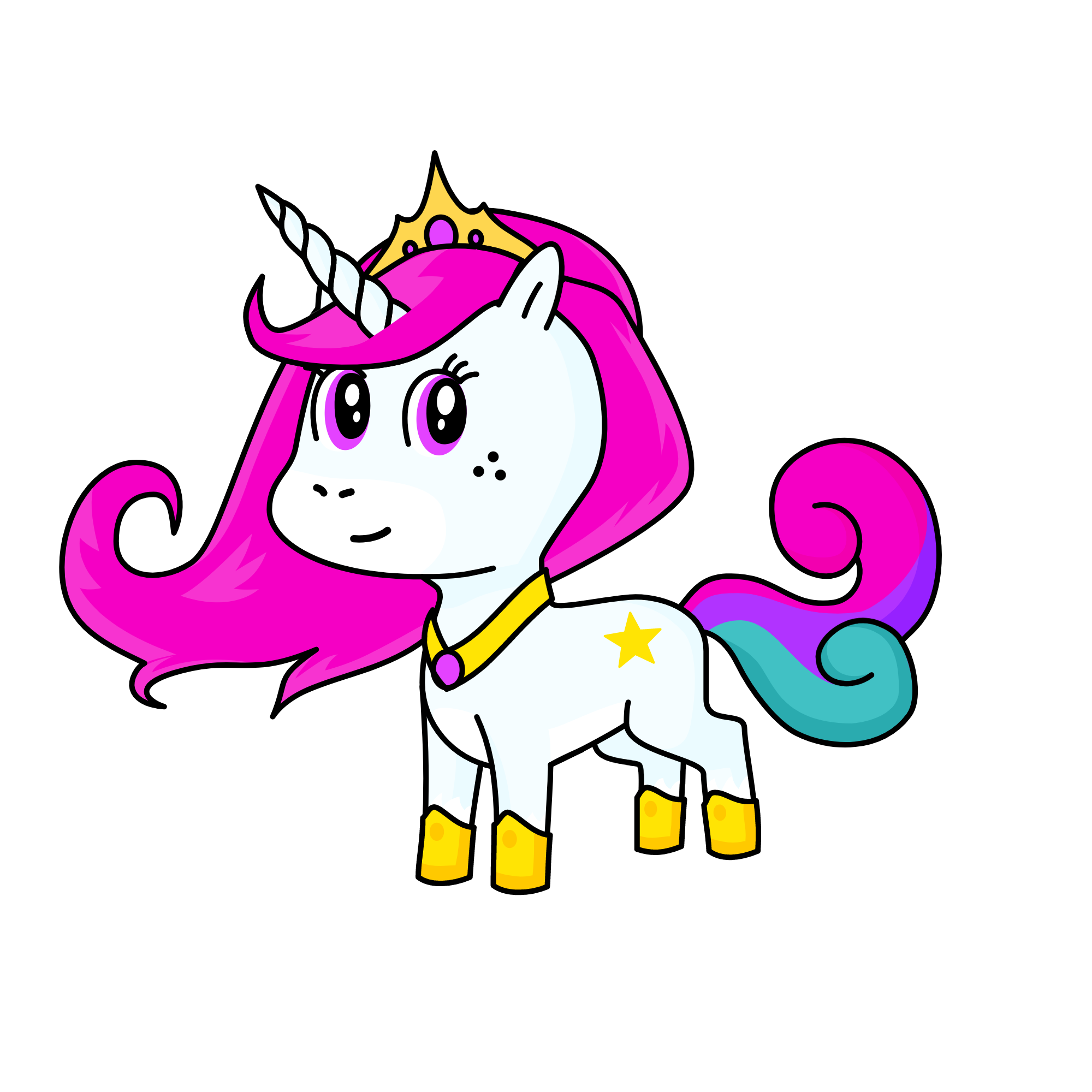 PRINCESS CELESTIA, the unicorn