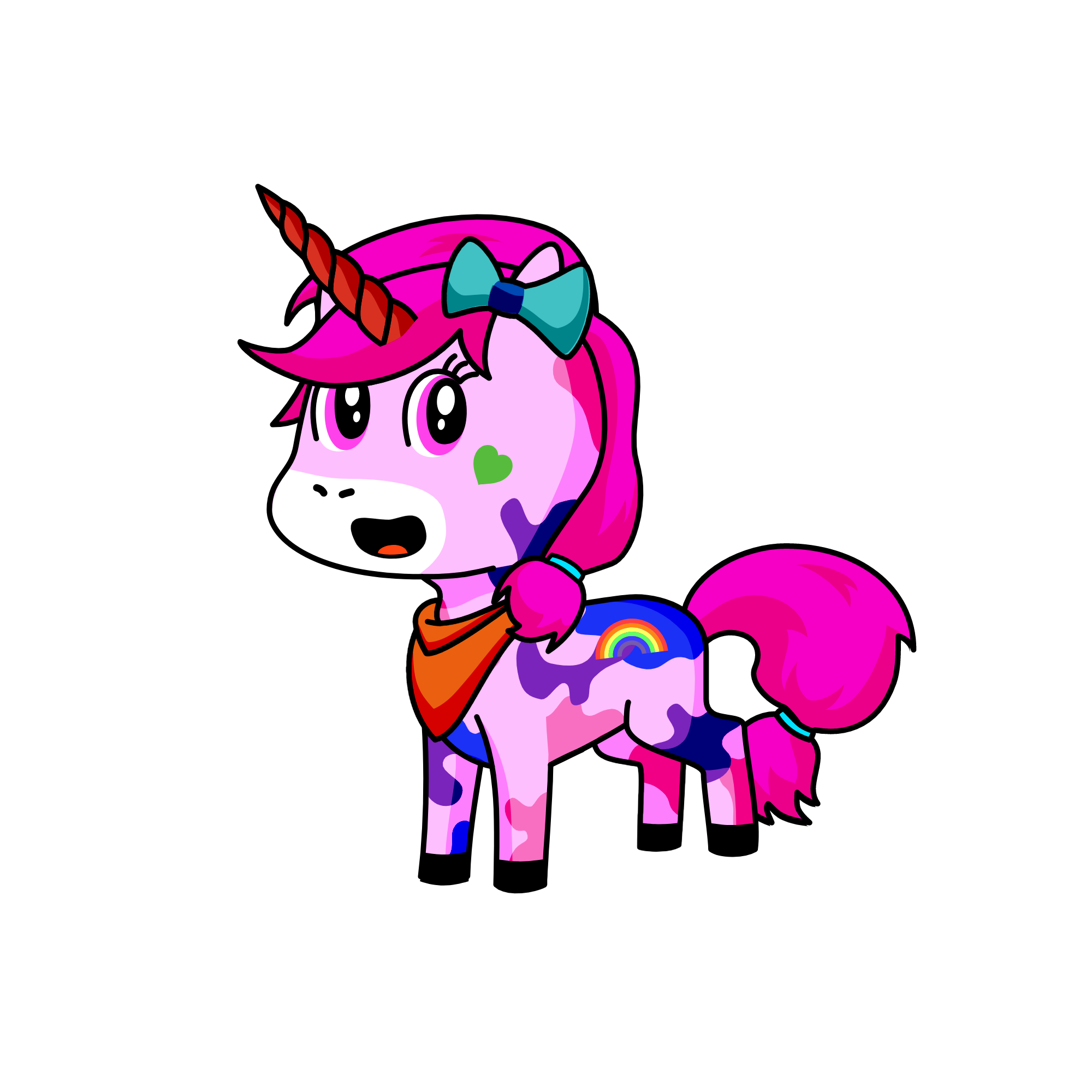PUFFILYPUFF, the unicorn