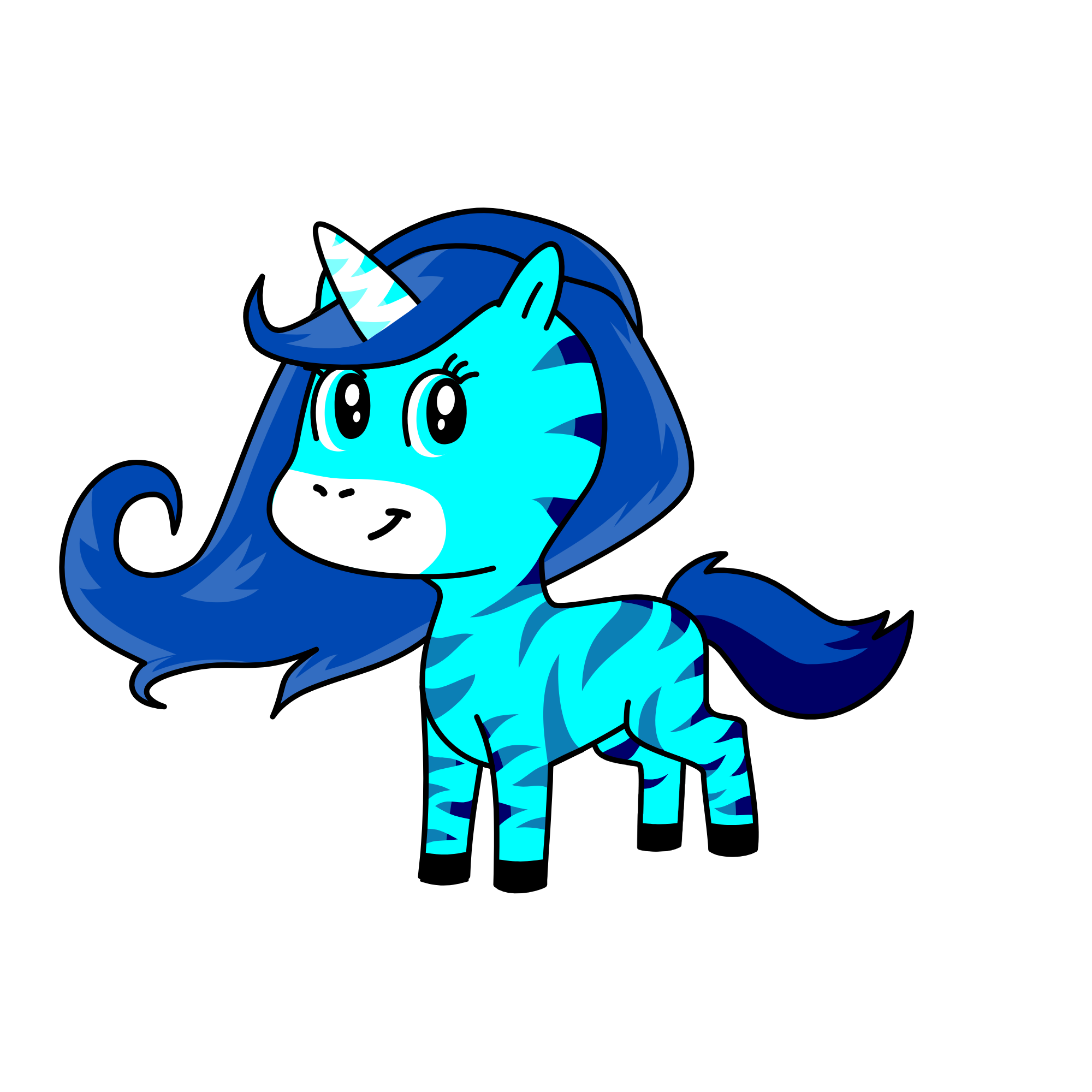 SNOWIEMIRAC, the unicorn