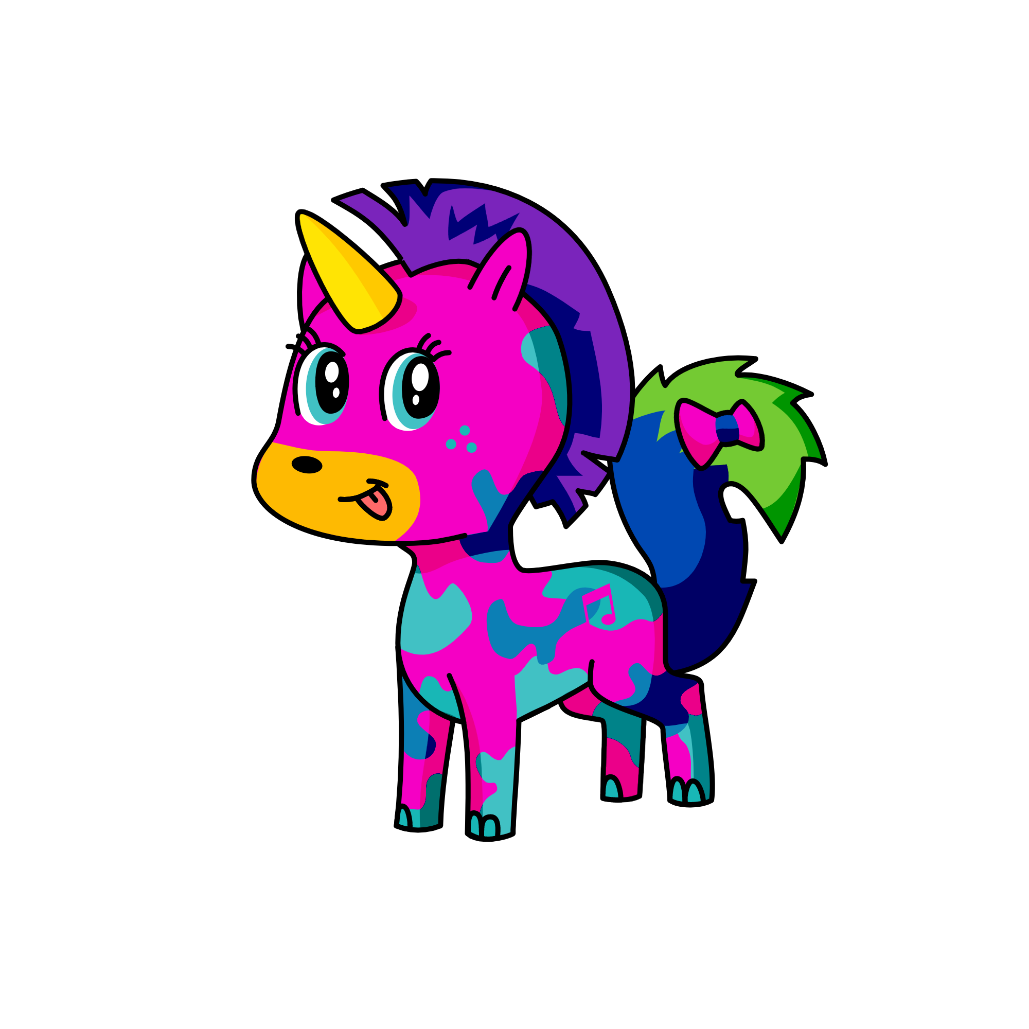 hahadehaha, the unicorn