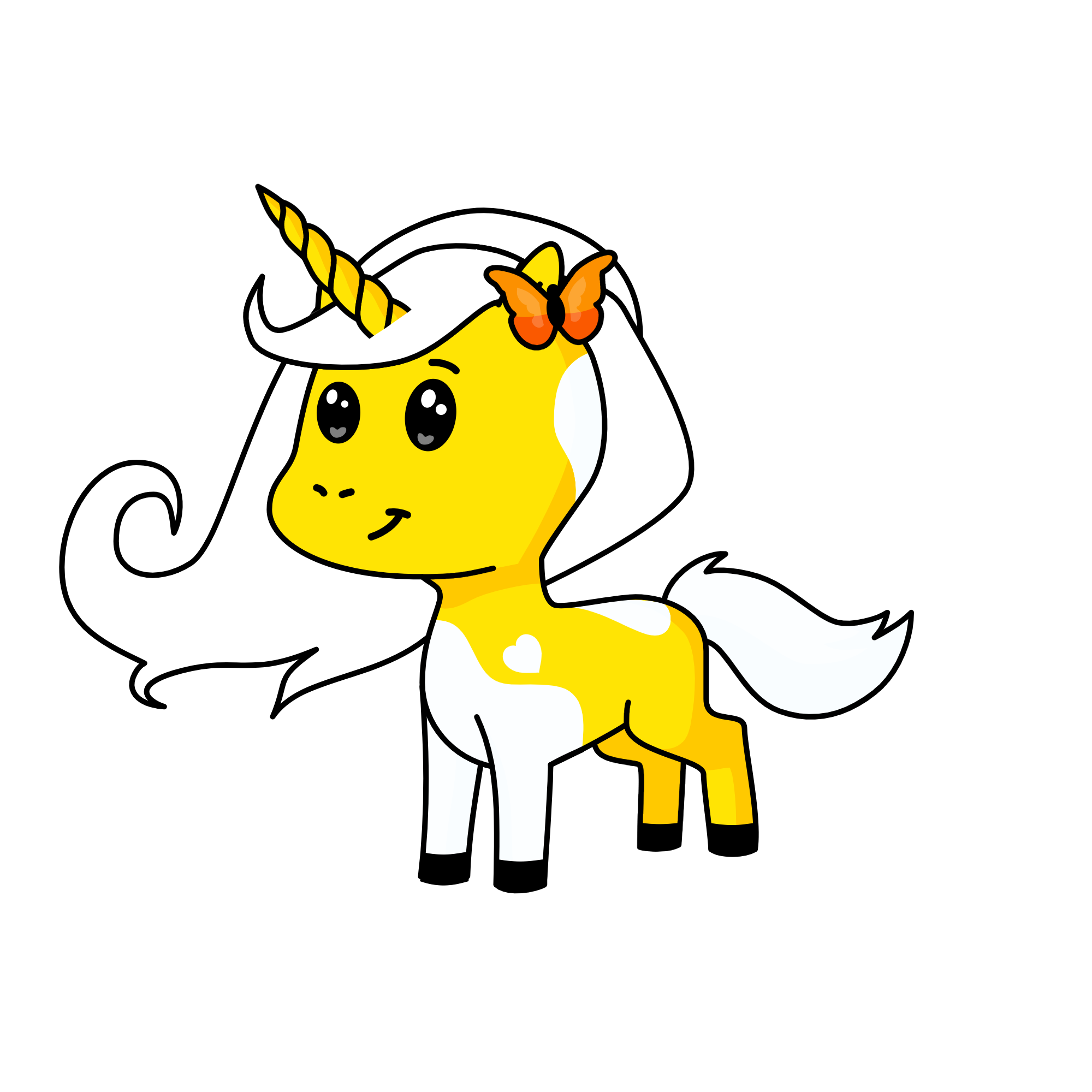 Lucky, the unicorn