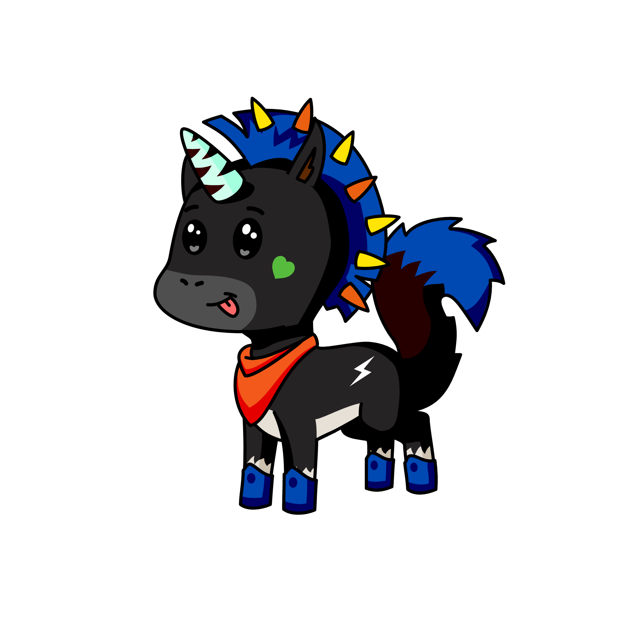 Shine, the unicorn