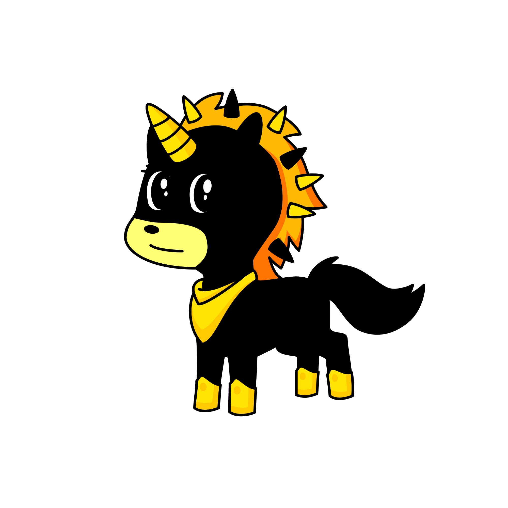 spiker, the unicorn